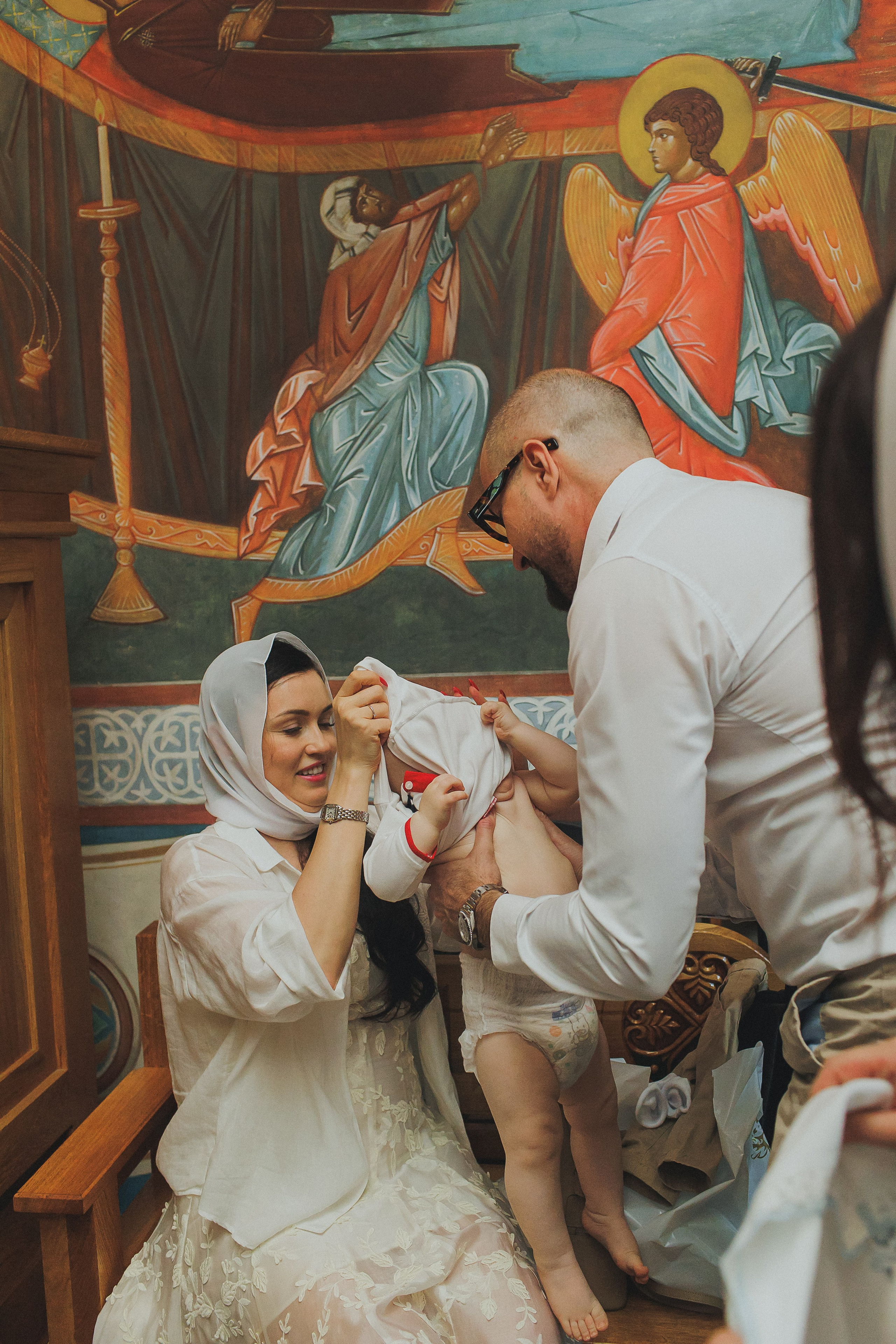 Таинство крещения в Люберцах и Москве. Фотограф в Москве и Люберцах Анна Ушакова