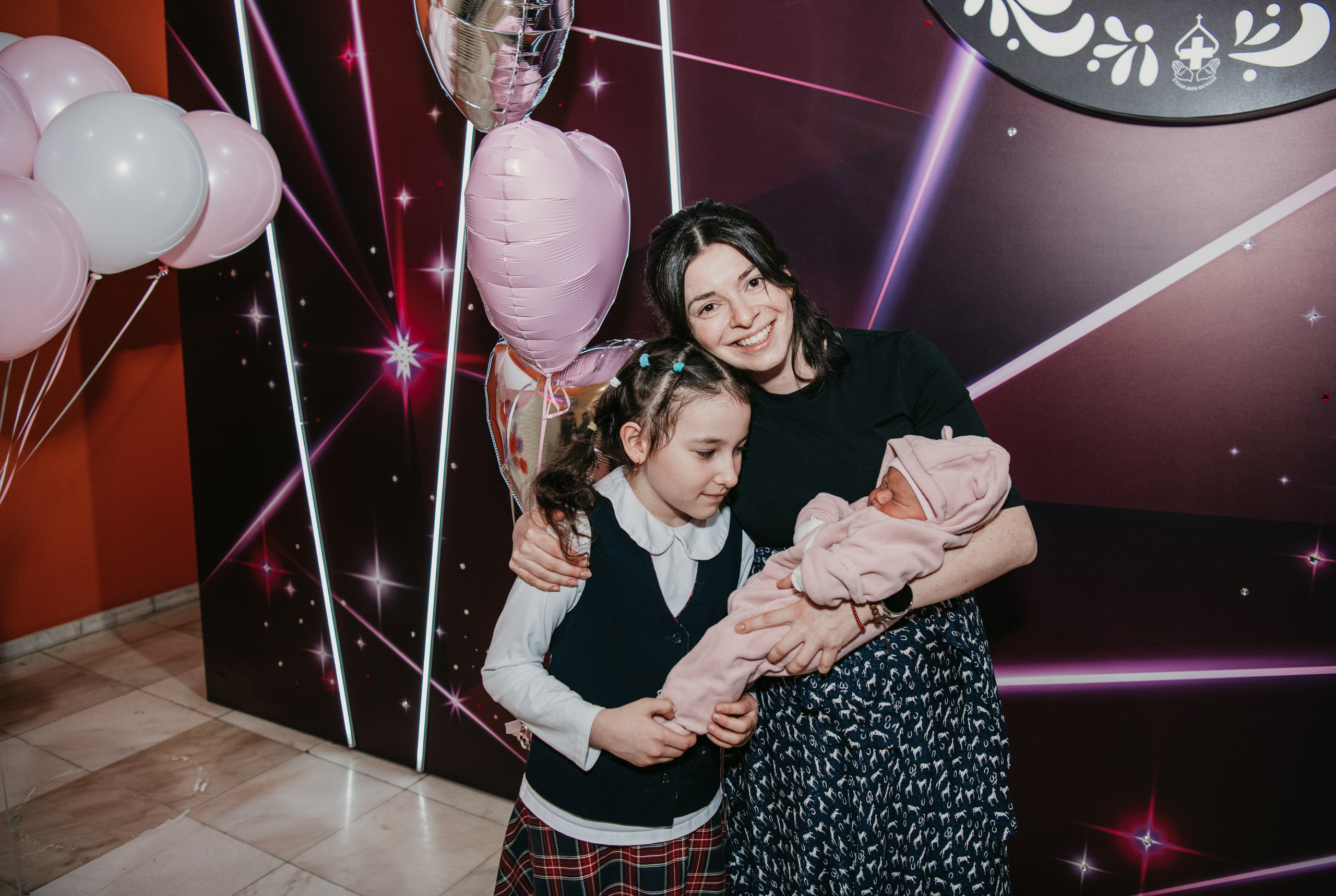 Выписка Дианы. 29 роддом. Фотограф на выписку из роддома в Москве и МО