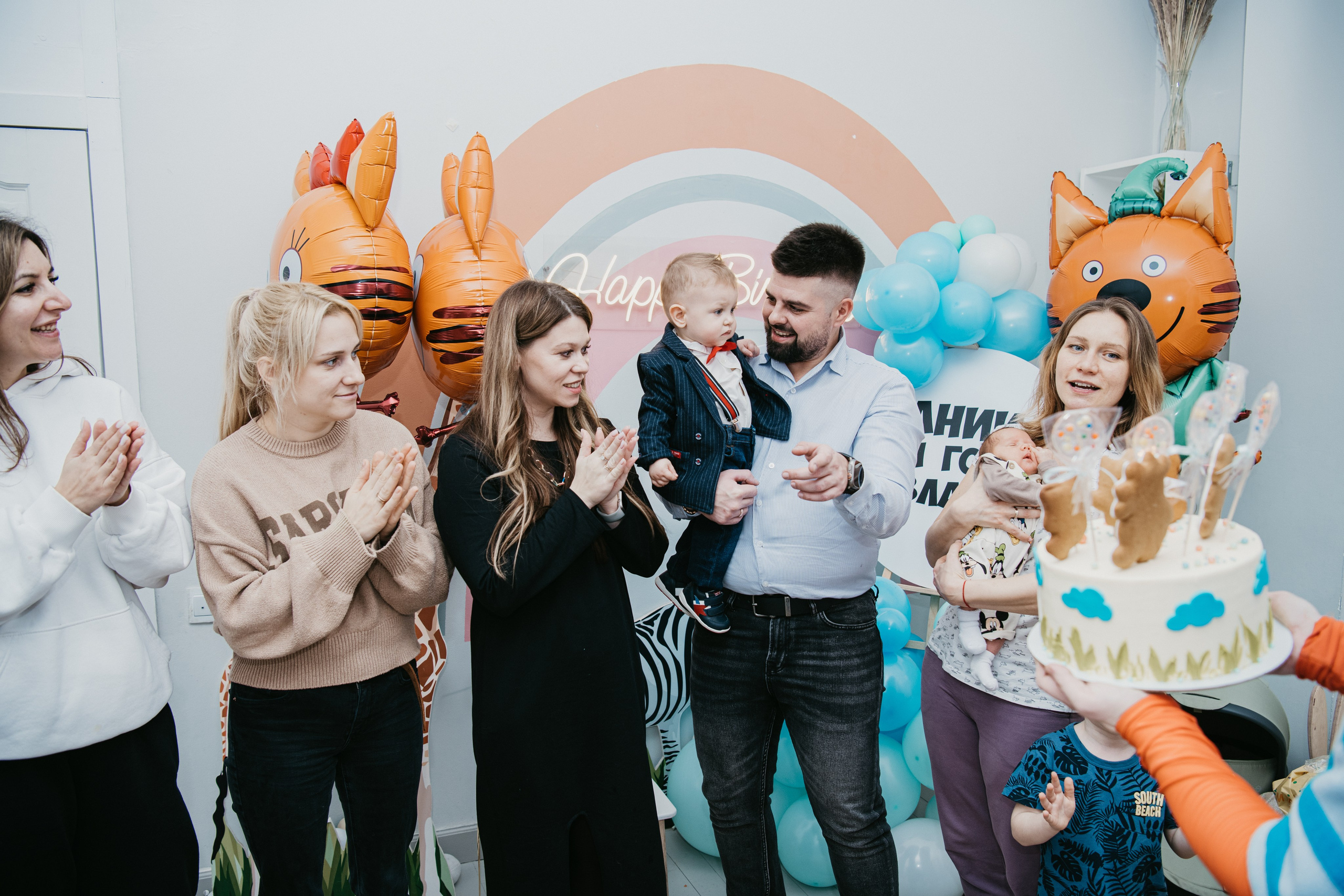 ДР.Даниила. 1 год. Фотограф на выписку из роддома в Москве и МО