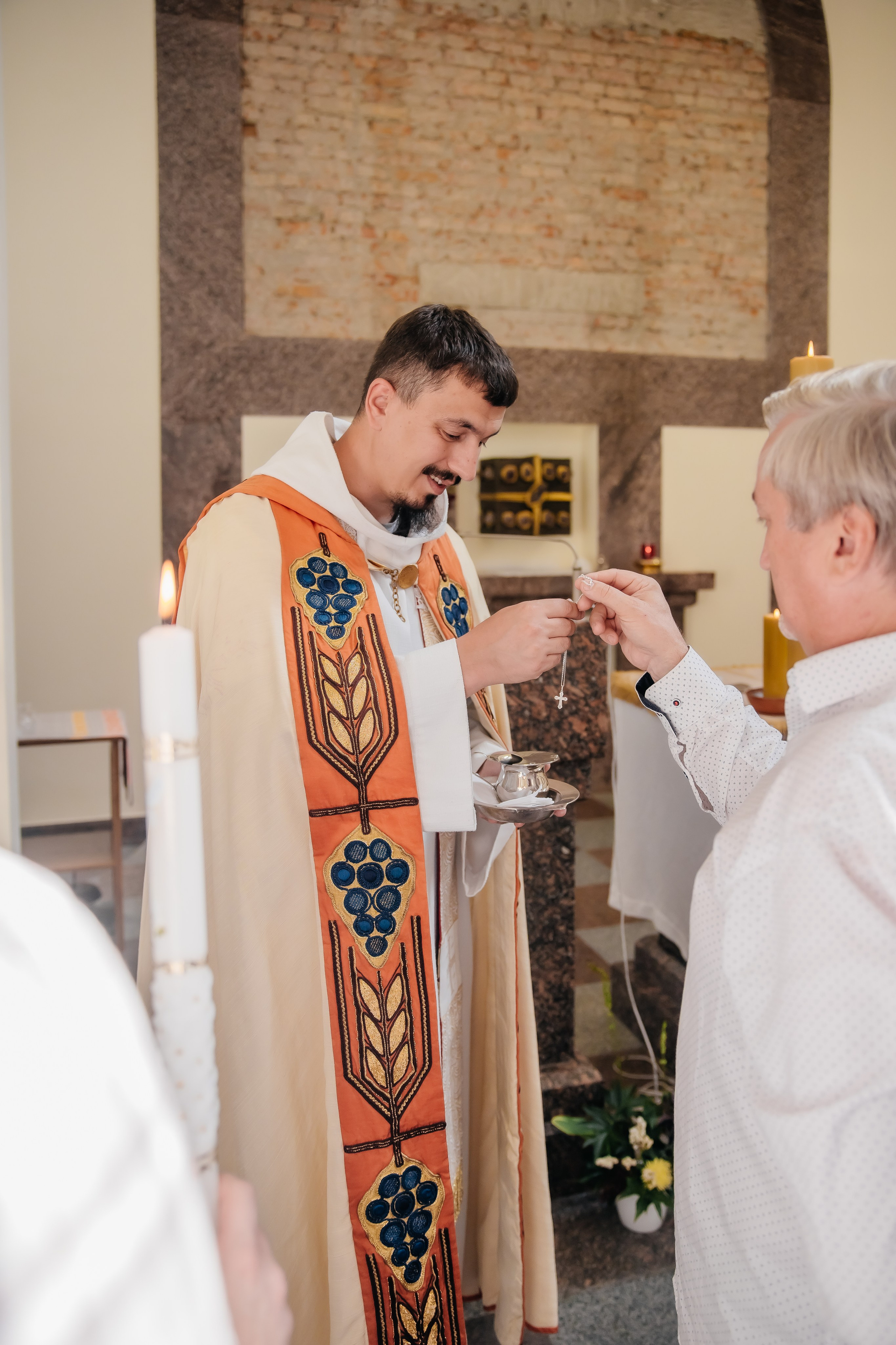 Крещение Святослава. Костёл святого Франциска. Фотограф ВИКА МЕДУЗА