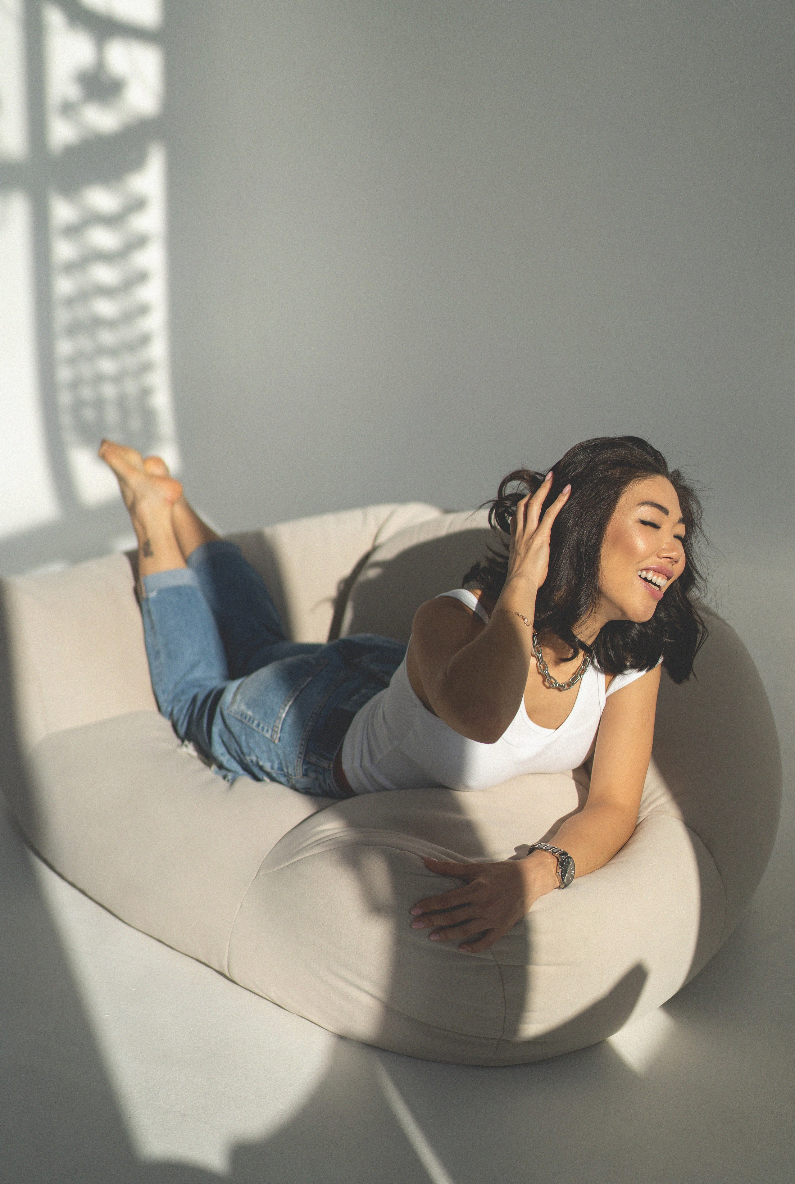 Аня_циклорама. Фотограф Лютикова Ирина, Тюмень, Москва