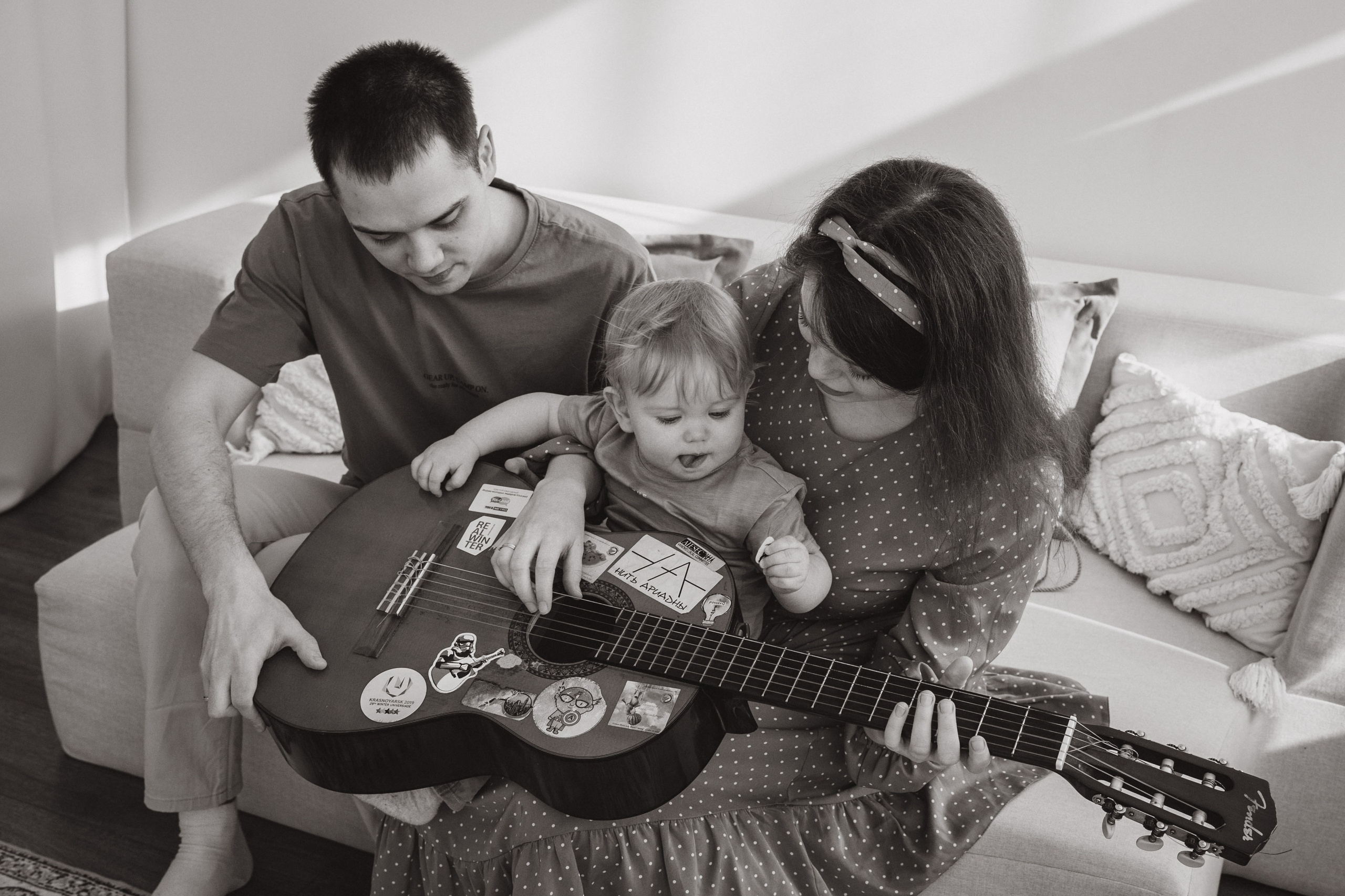 Родион, Алена и Кирюша