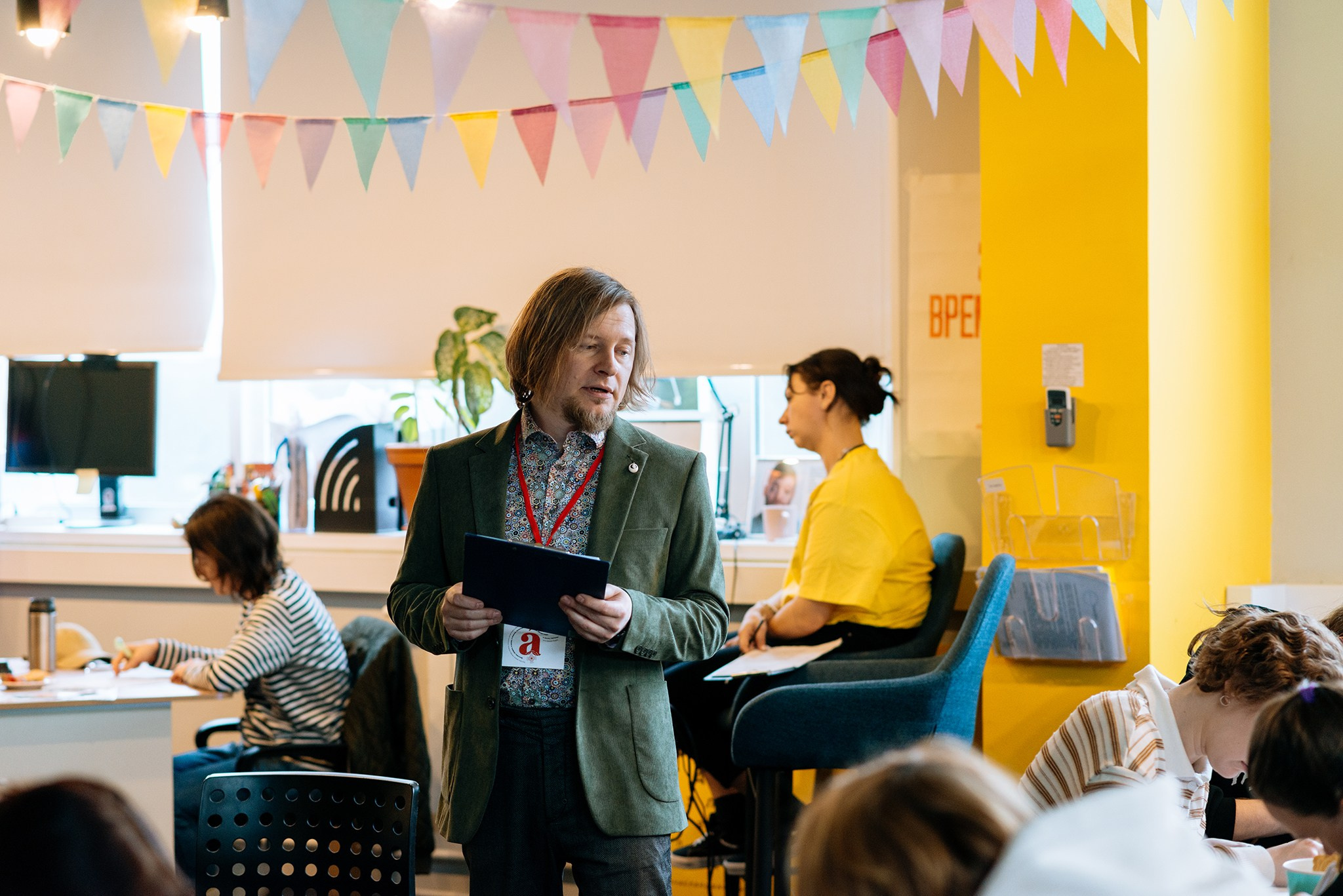 Тотальный диктант в Ночлежке. Апрель 26. Репортажный фотограф в Санкт-Петербурге Анастасия Клёпова