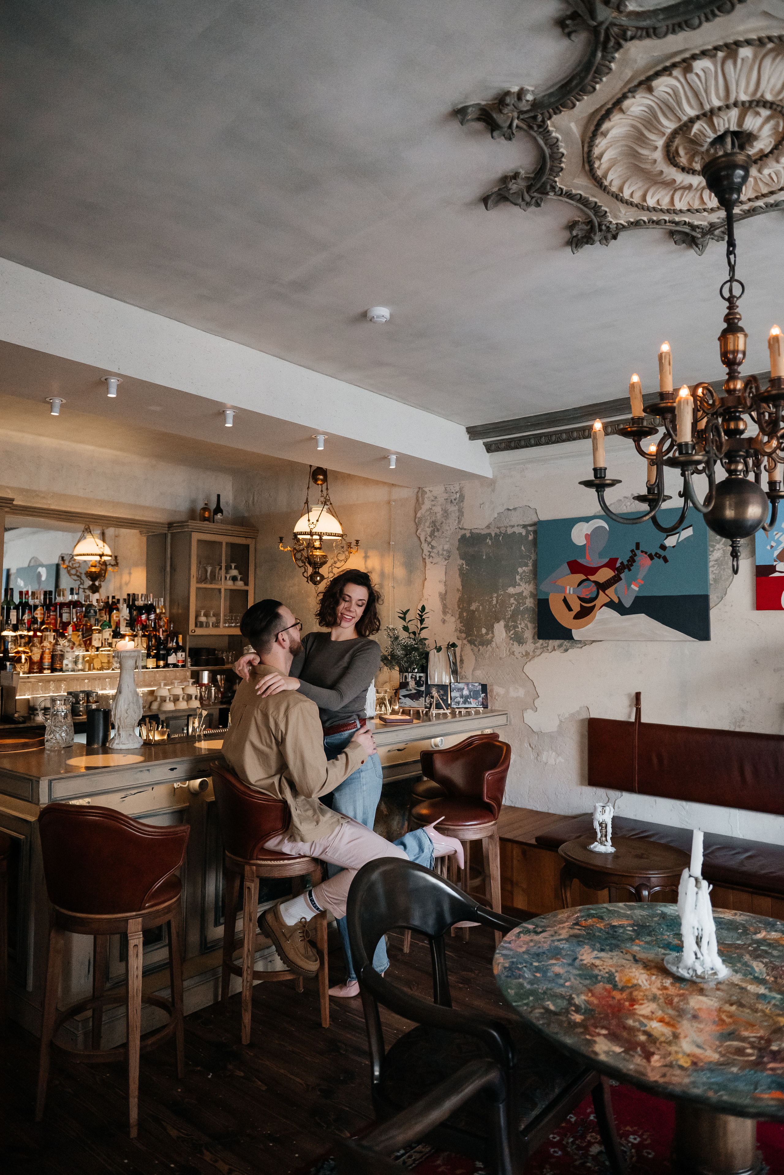 Романтика в ресторане. Свадебный фотограф в Минске Минчукова Анна