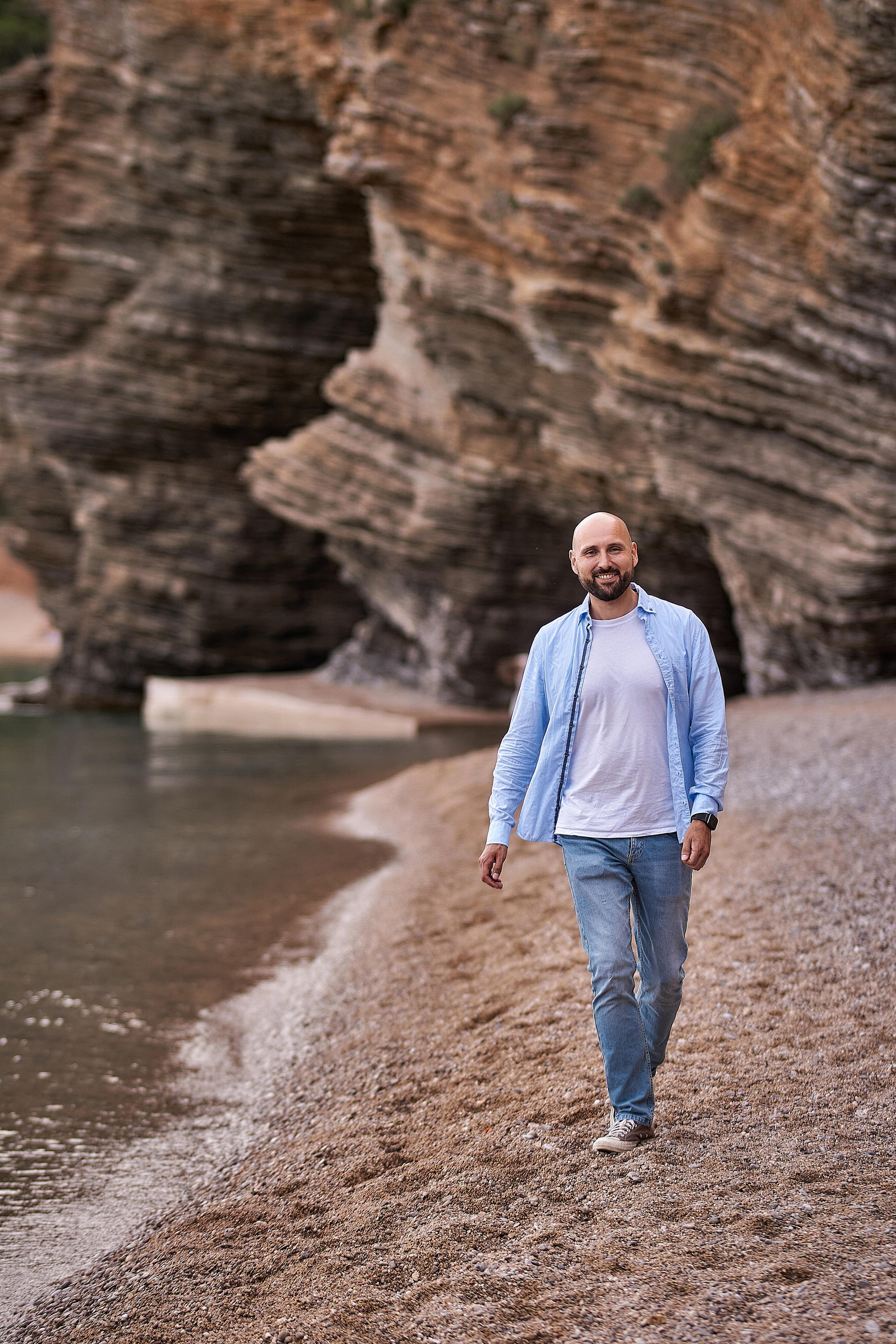 Мужской портрет для Валентина, Будва