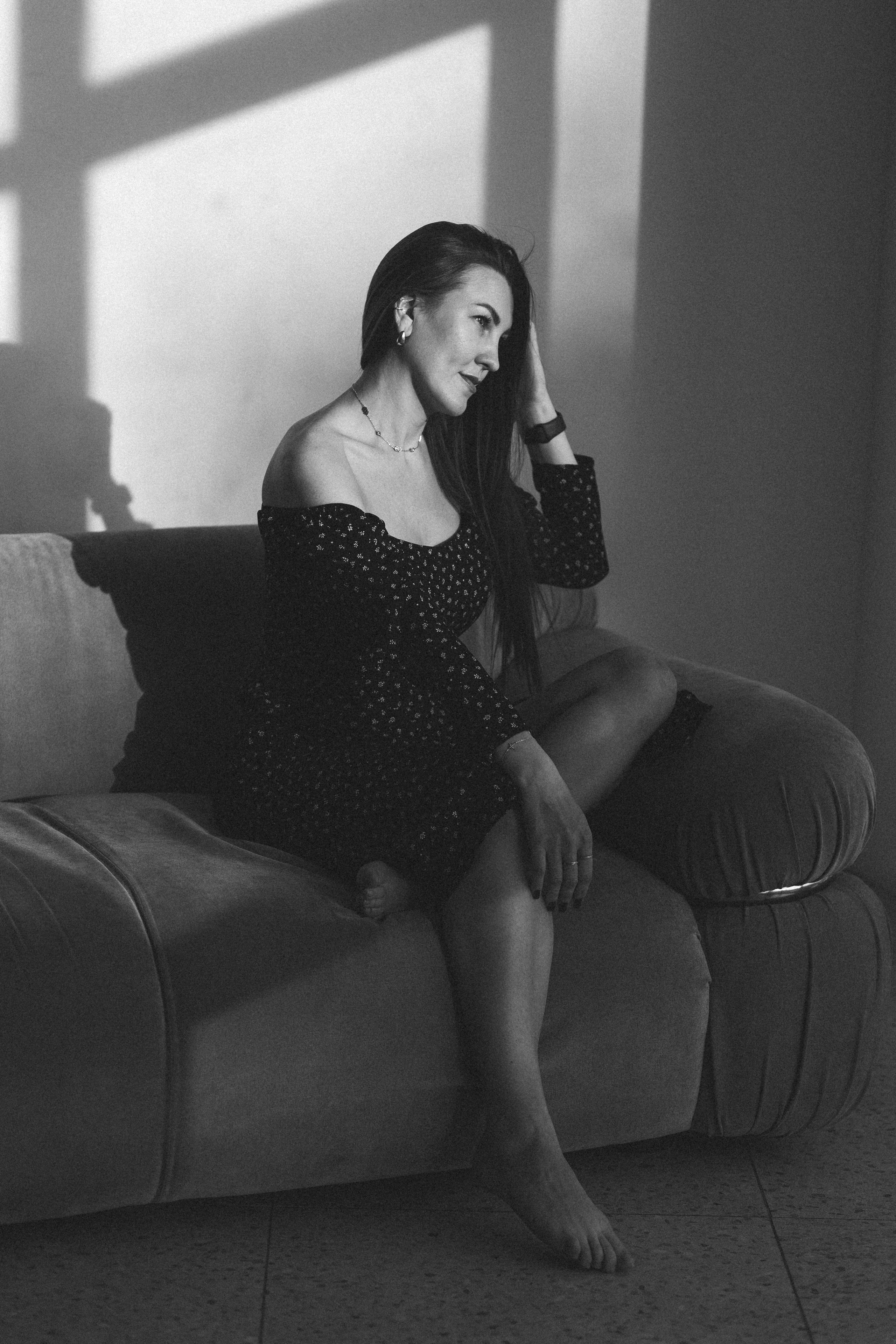 Студийные съемки в ч/б. Женский фотограф в Москве Рина Леонтьева