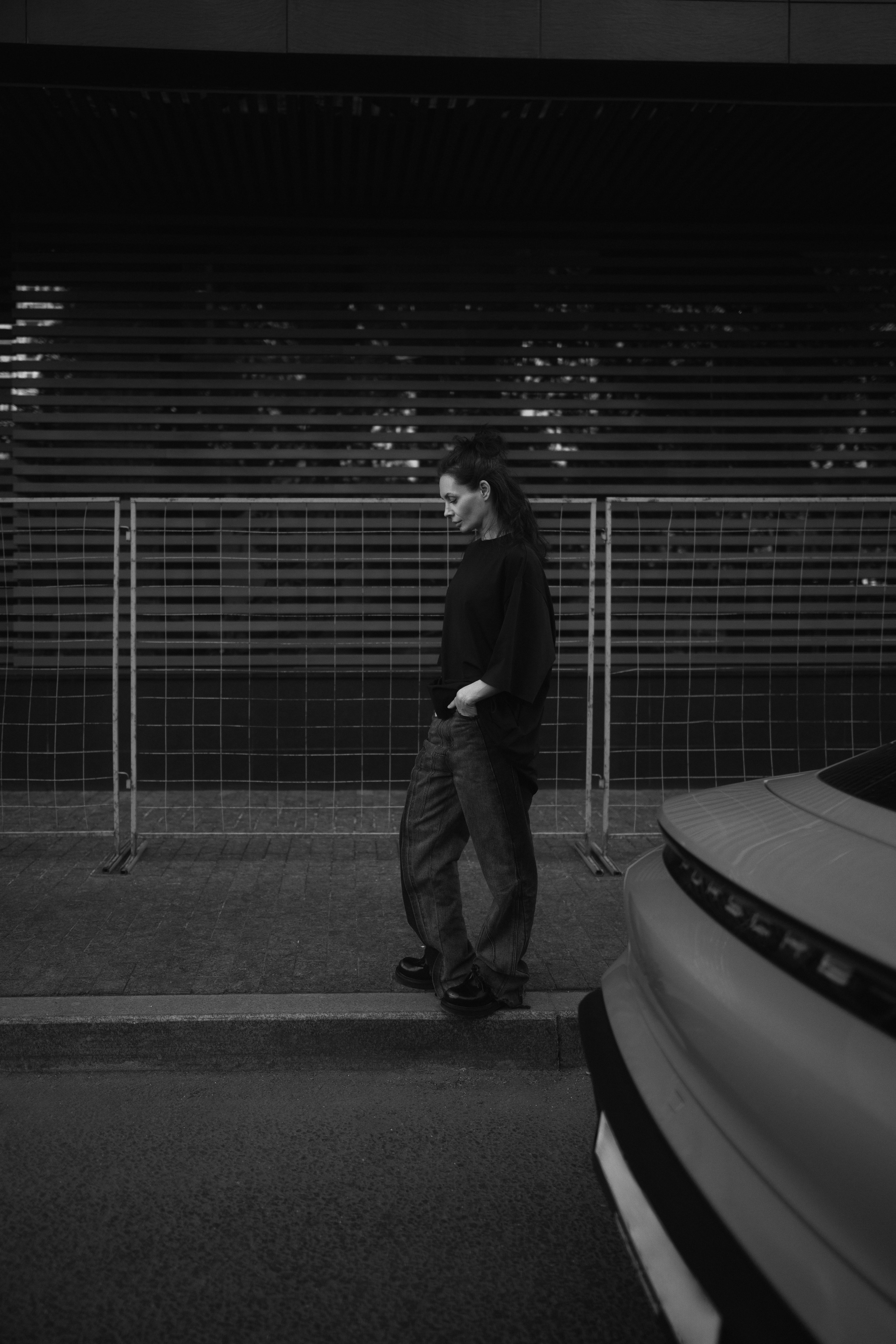 Уличная фотосессия с Настей Фаттаховой в центре Москвы