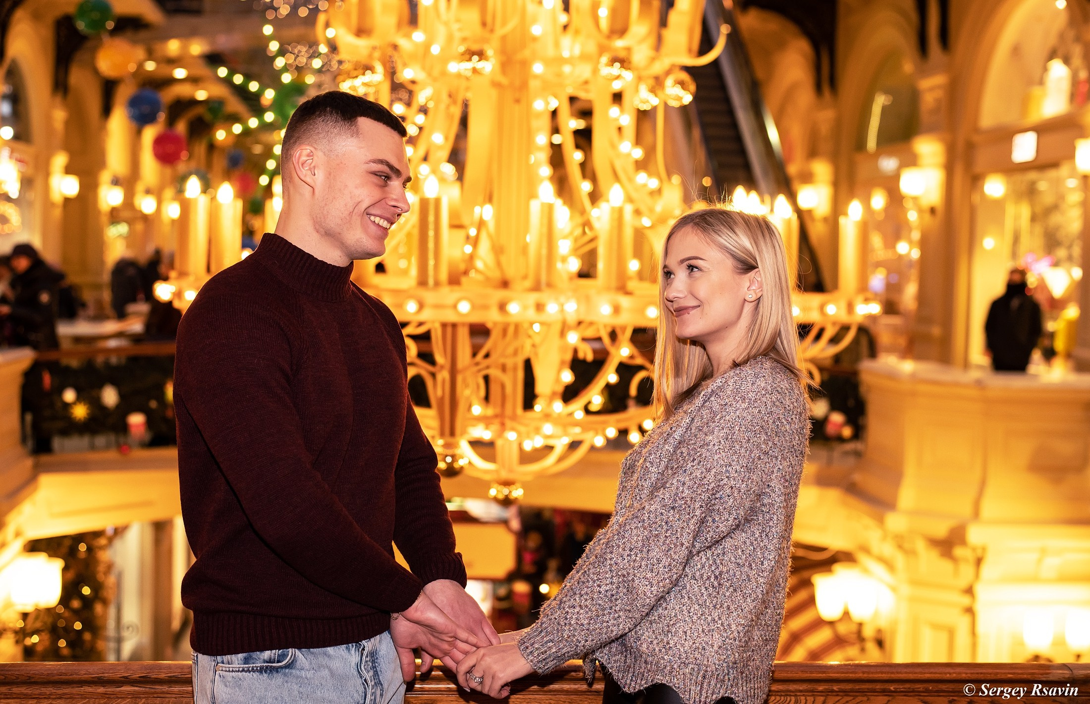 Новогодняя прогулка. Фотограф в Москве Сергей Рсавин