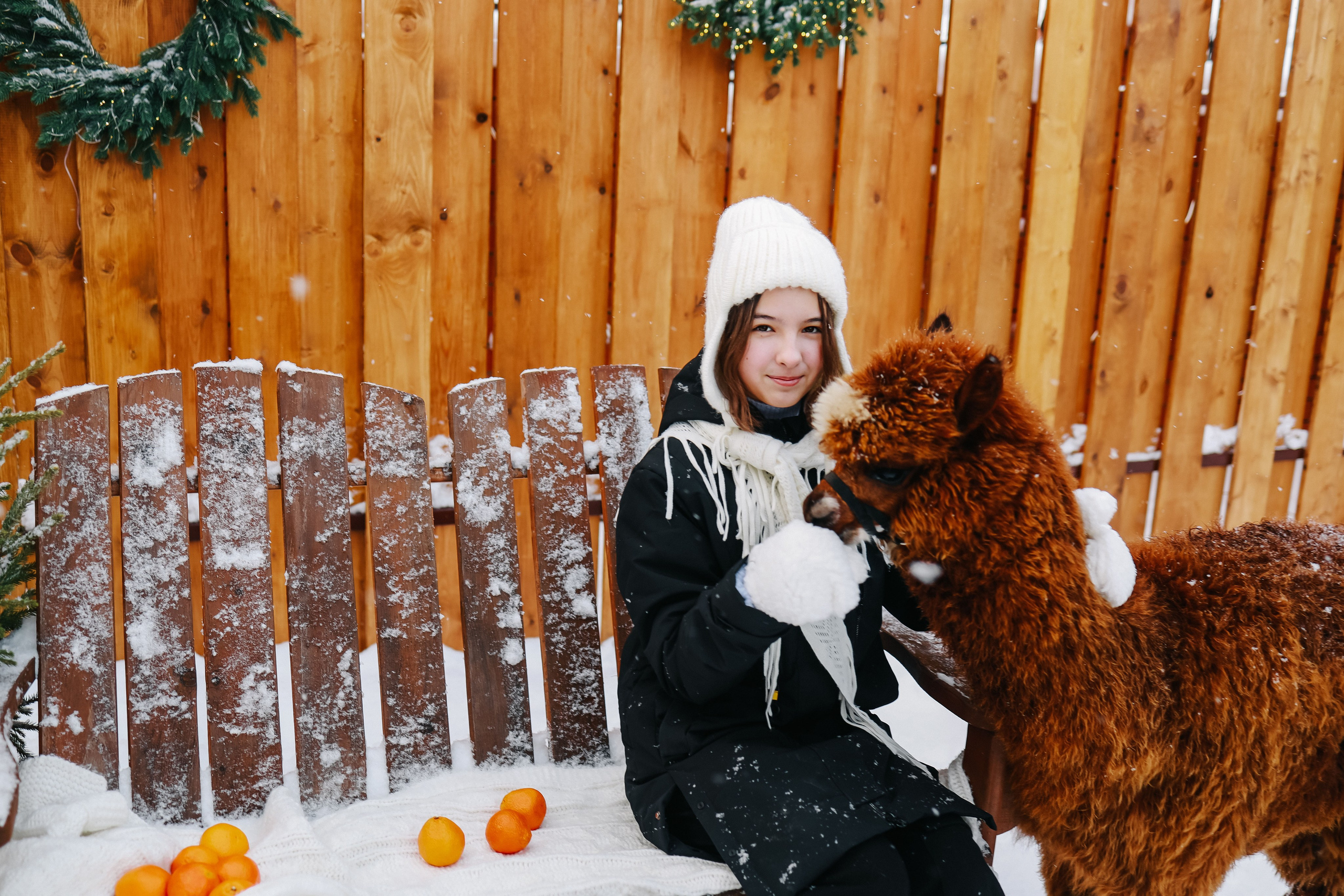 Семейная фотосессия с Альпакой. Иванова Ирина Свадебный и семейный фотограф г. Уфа
