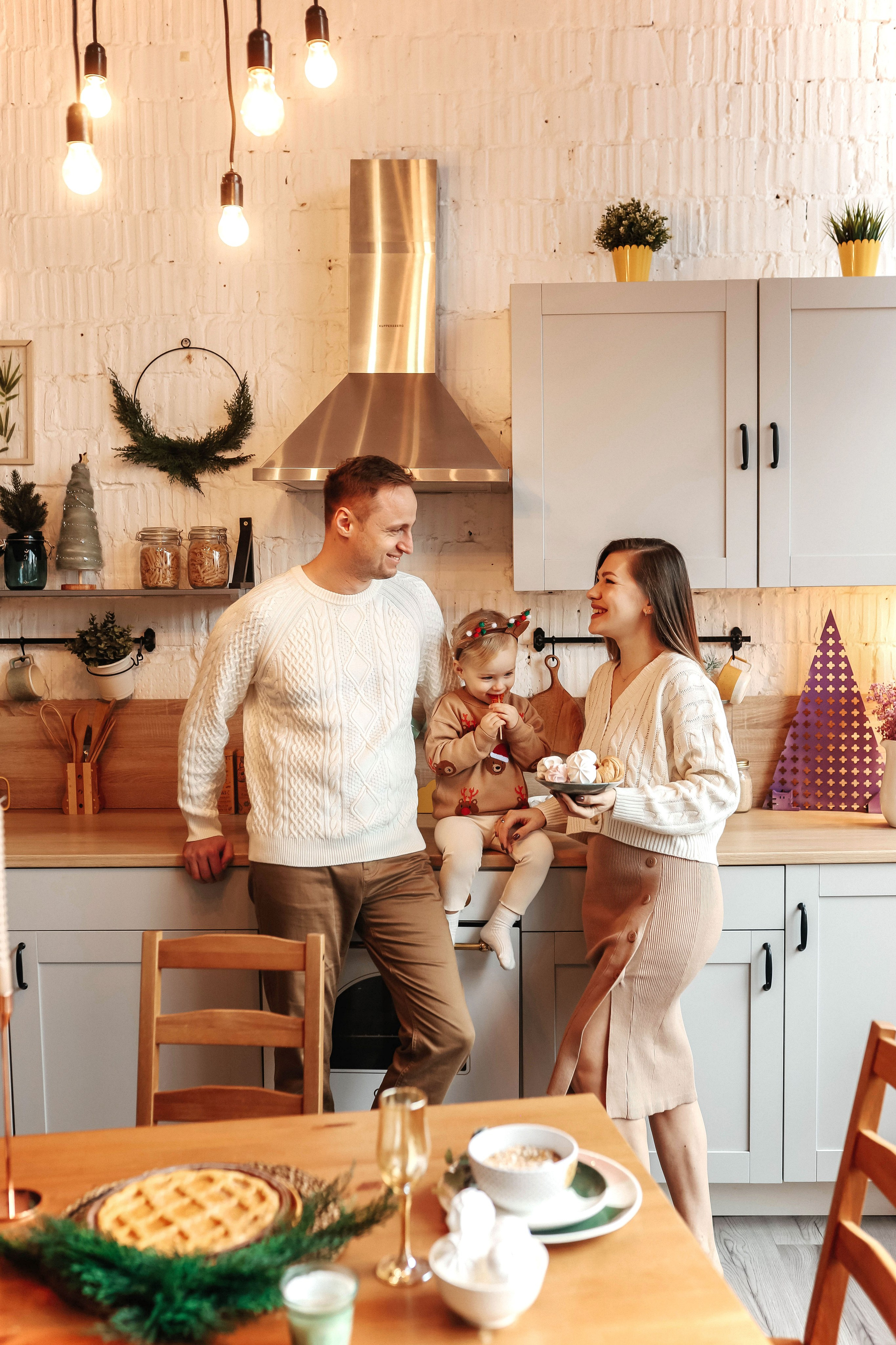 Новогодняя семейная фотосессия с детьми. Свадебный и семейный фотограф в Москве