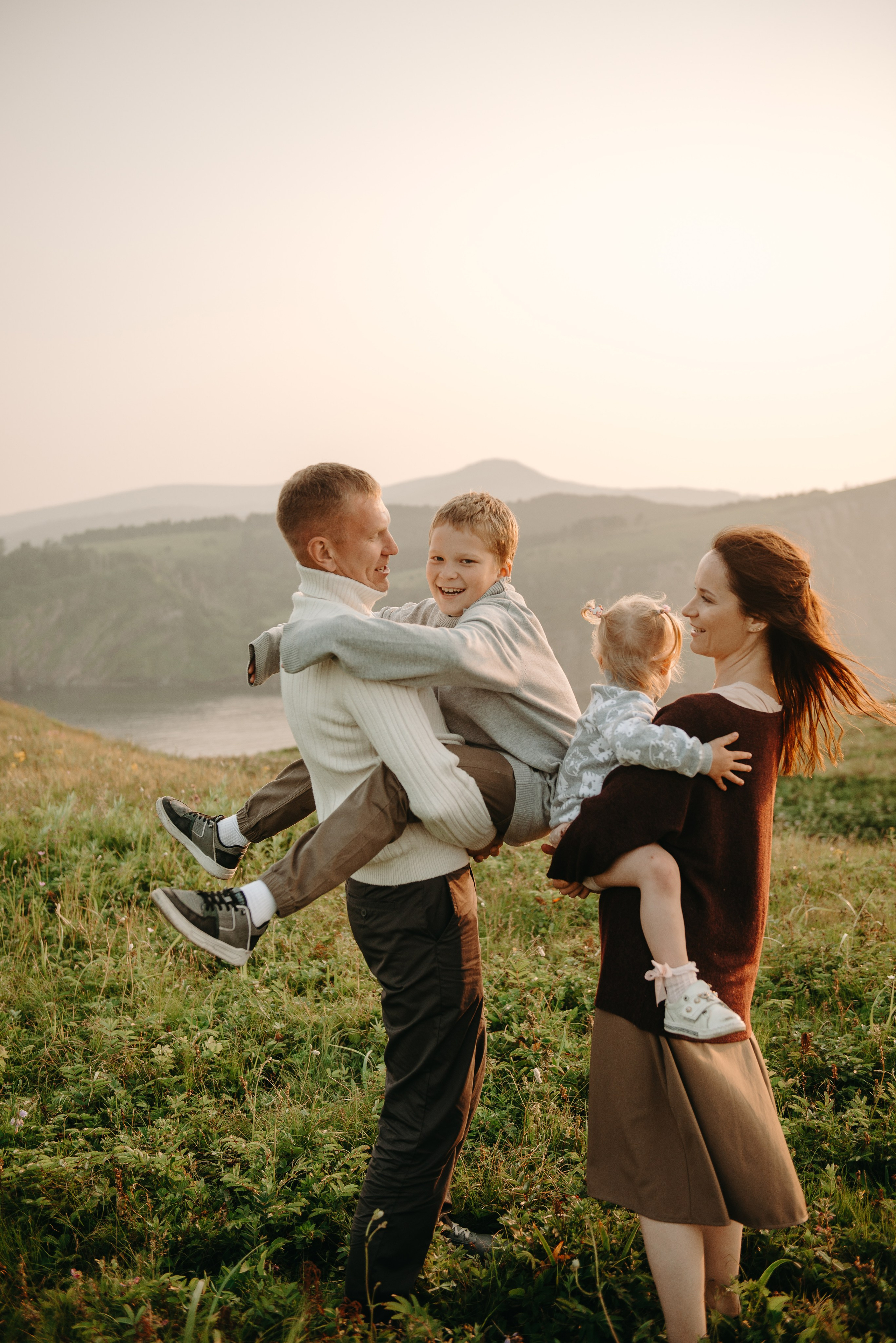 Семья Матвеевых. Ирина Метелица фотограф на Шикотане