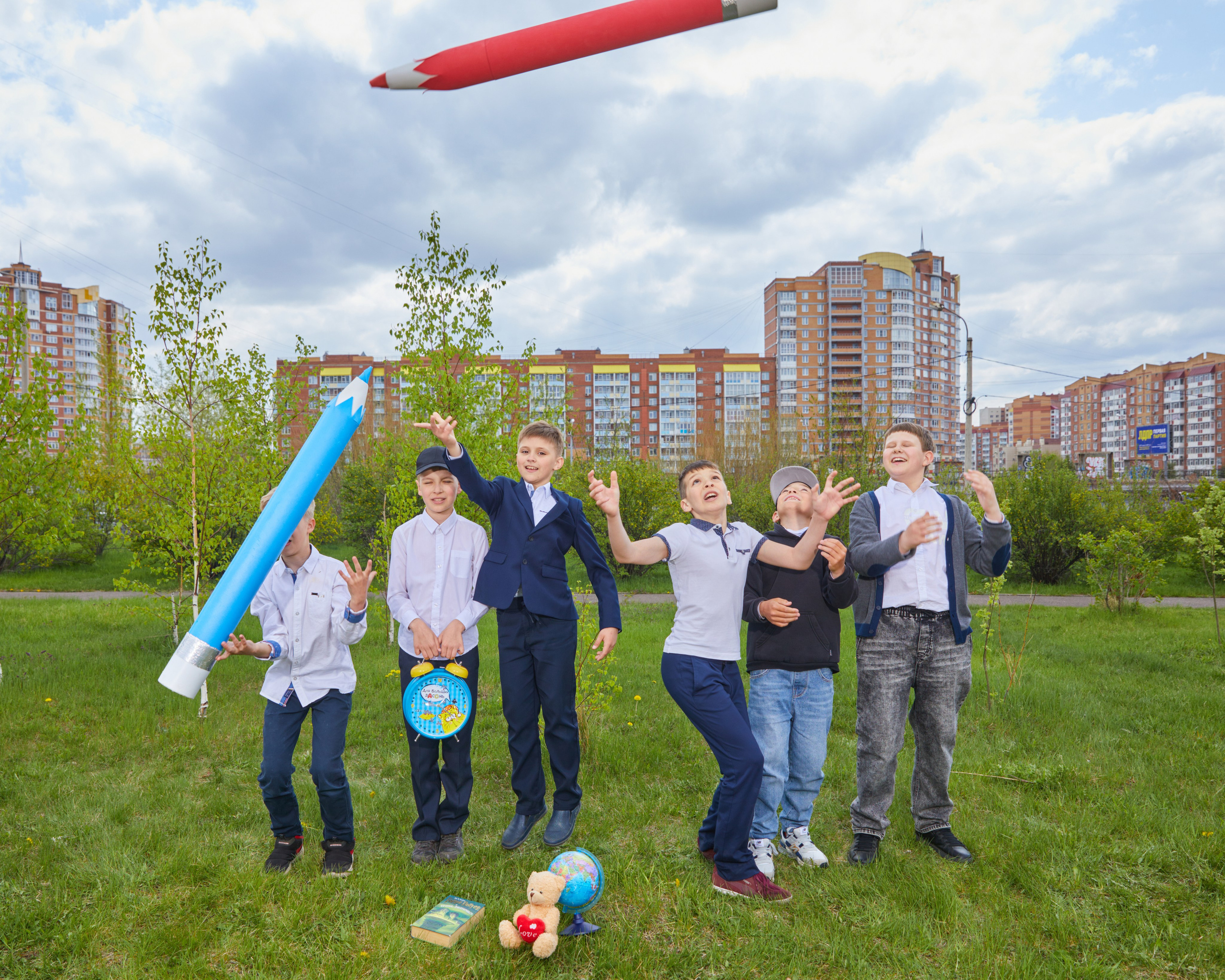 Весенняя съёмка в 3 классе