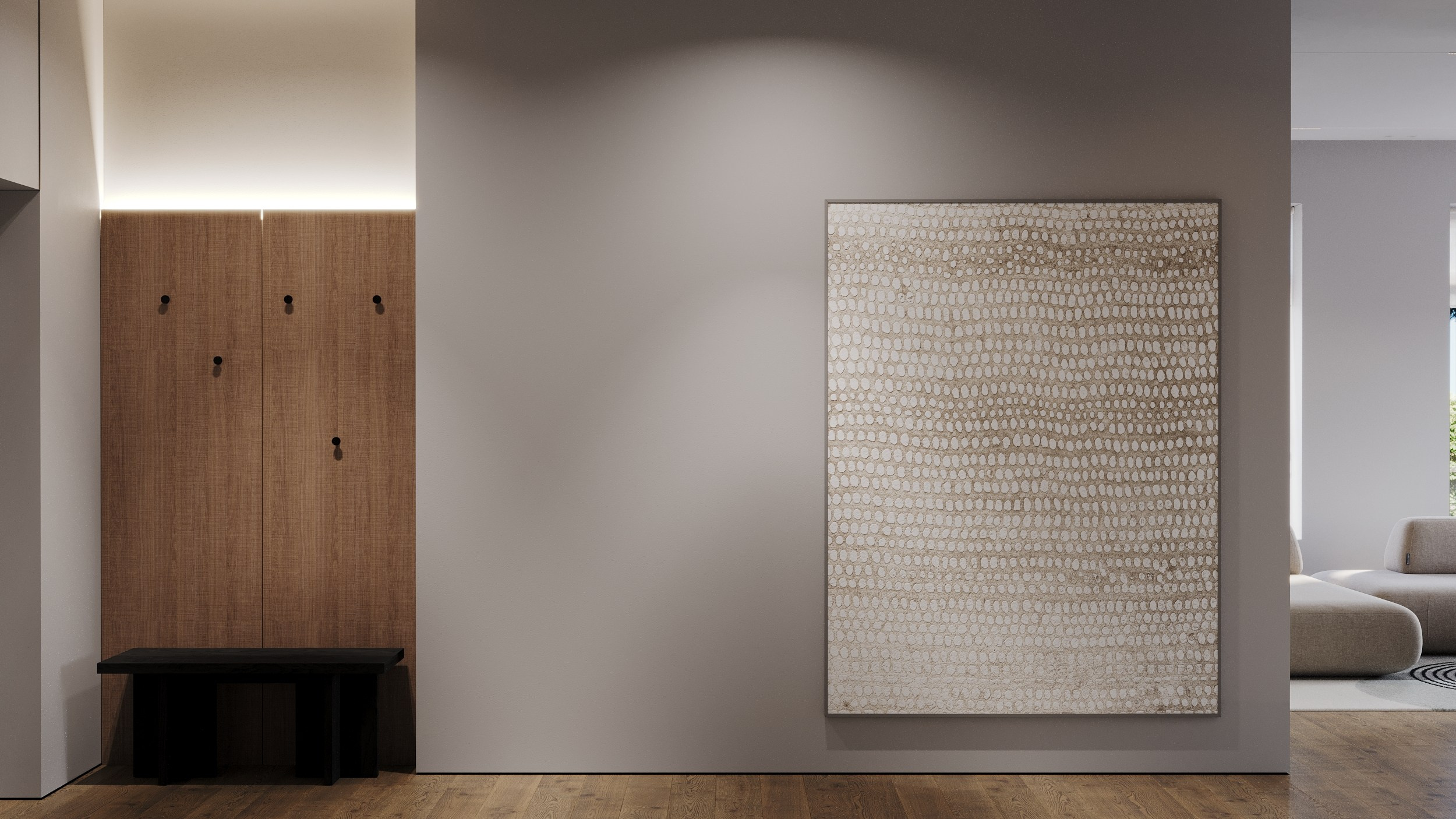 Небольшая квартира. Клиент Шубина Мария. Евгений Пырков — 3d визуализатор интерьеров и экстерьеров России