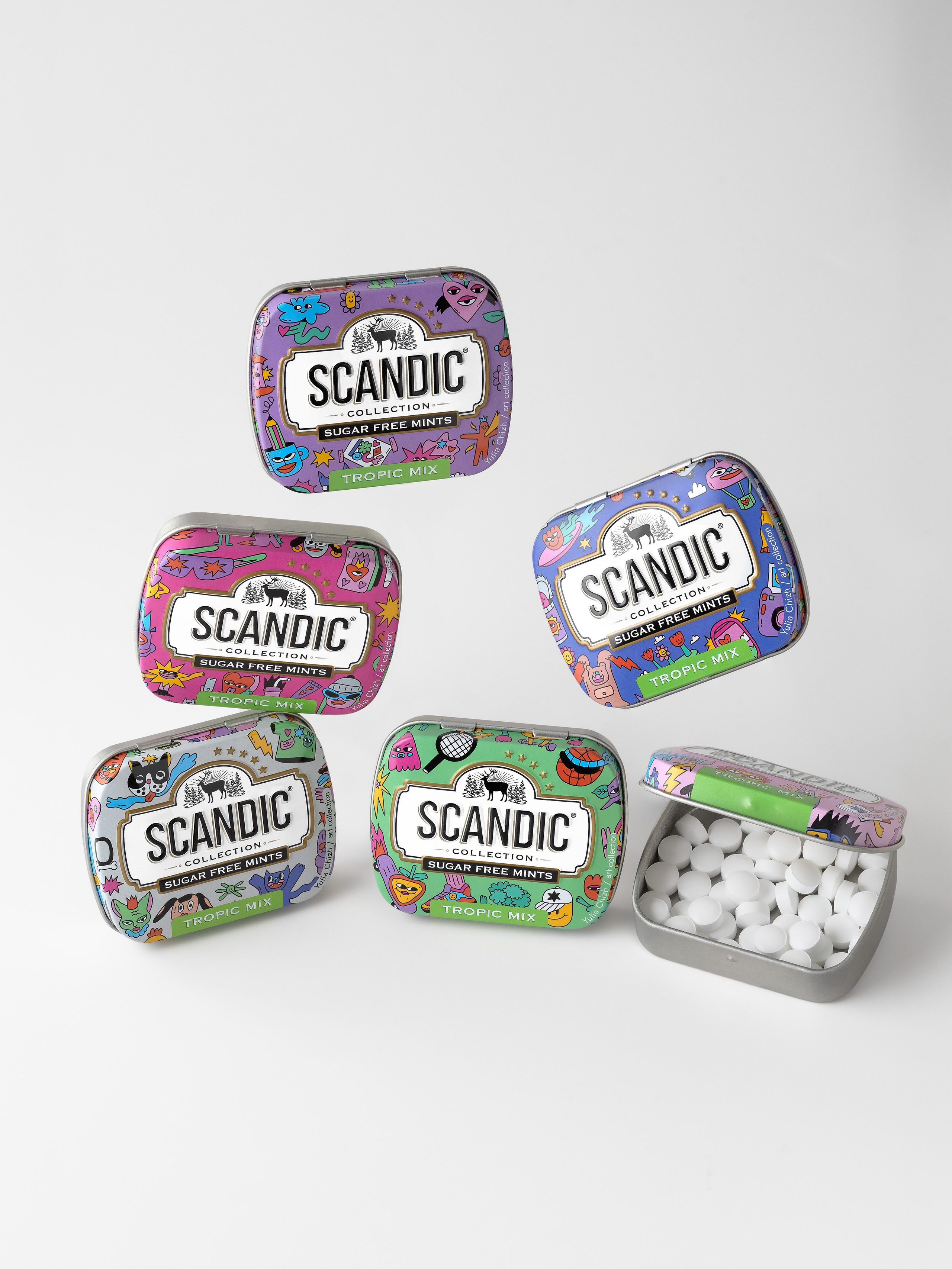 Драже SCANDIC. Предметный фотограф Северова Екатерина | Профессиональная предметная съёмка фото и видео в Санкт-Петербурге