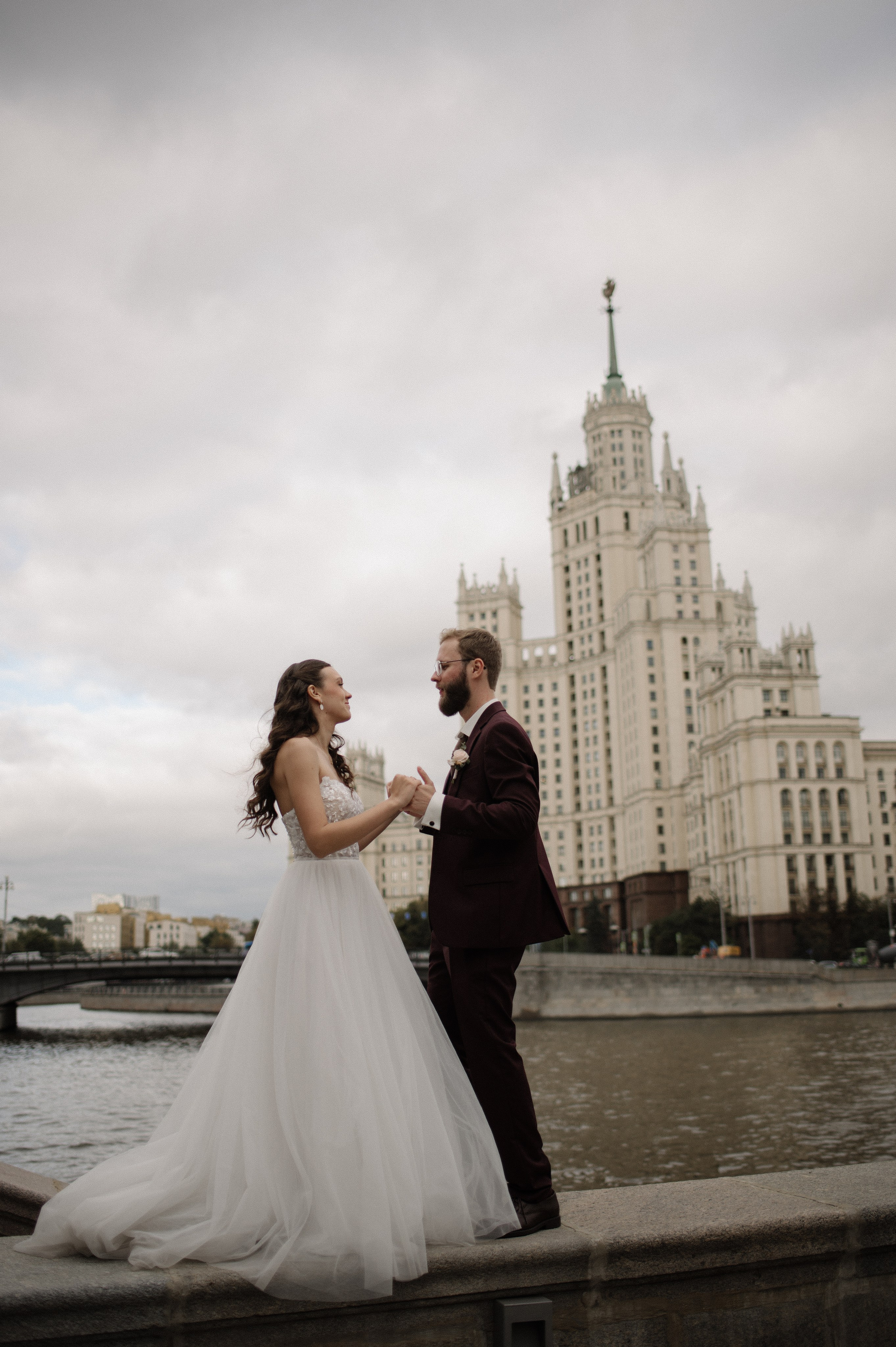 В&В Яуза & Котельническая набережная. Свадебный фотограф в Москве Анна Литвинова
