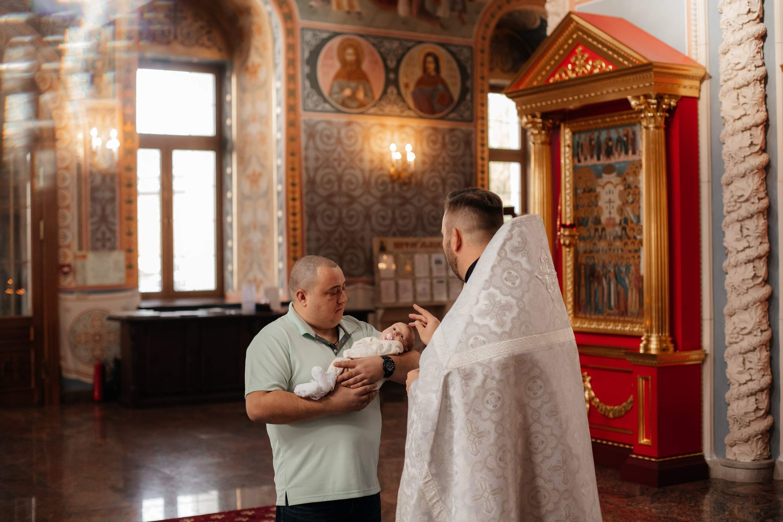 Крещение Марии. Семейный и детский фотограф в Нижнем Новгороде Буслаева Мария
