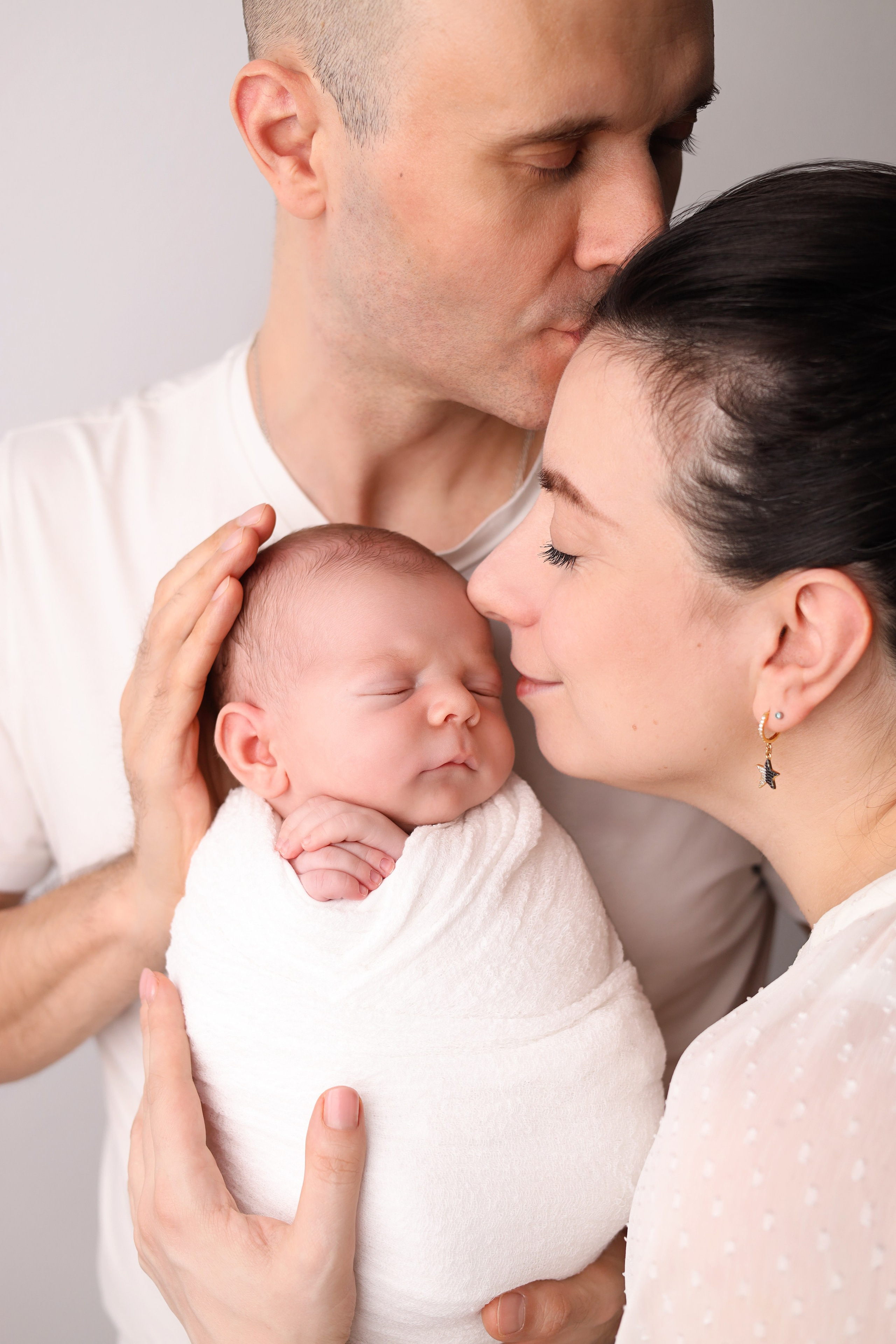 Ньюборн съемка Серафима, максимальный пакет. Фотограф новорожденных Москва. Ньюборн фотограф Москва