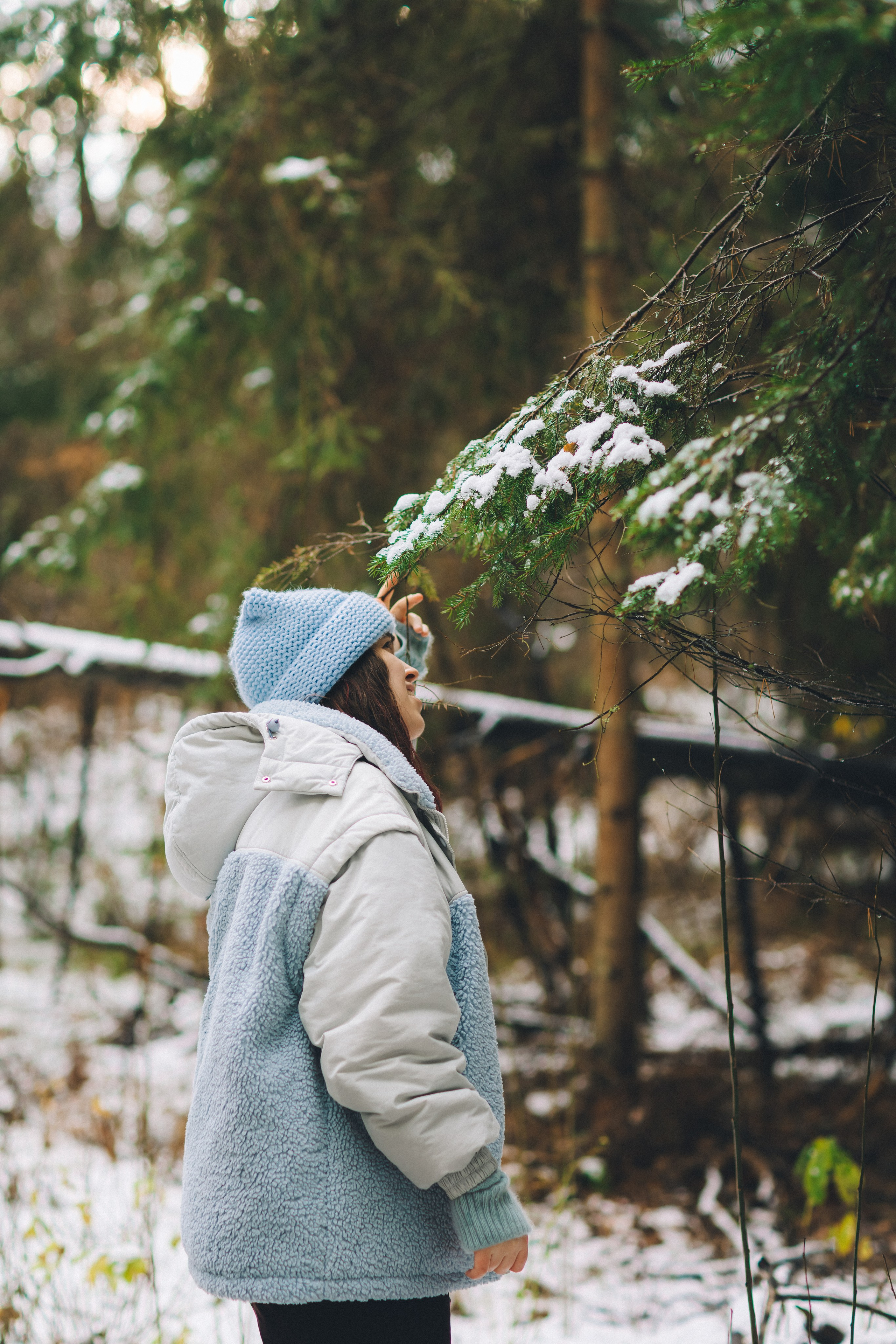 Маша и зима на Балтике. Фотограф Зеленоградск Красильникова Елена