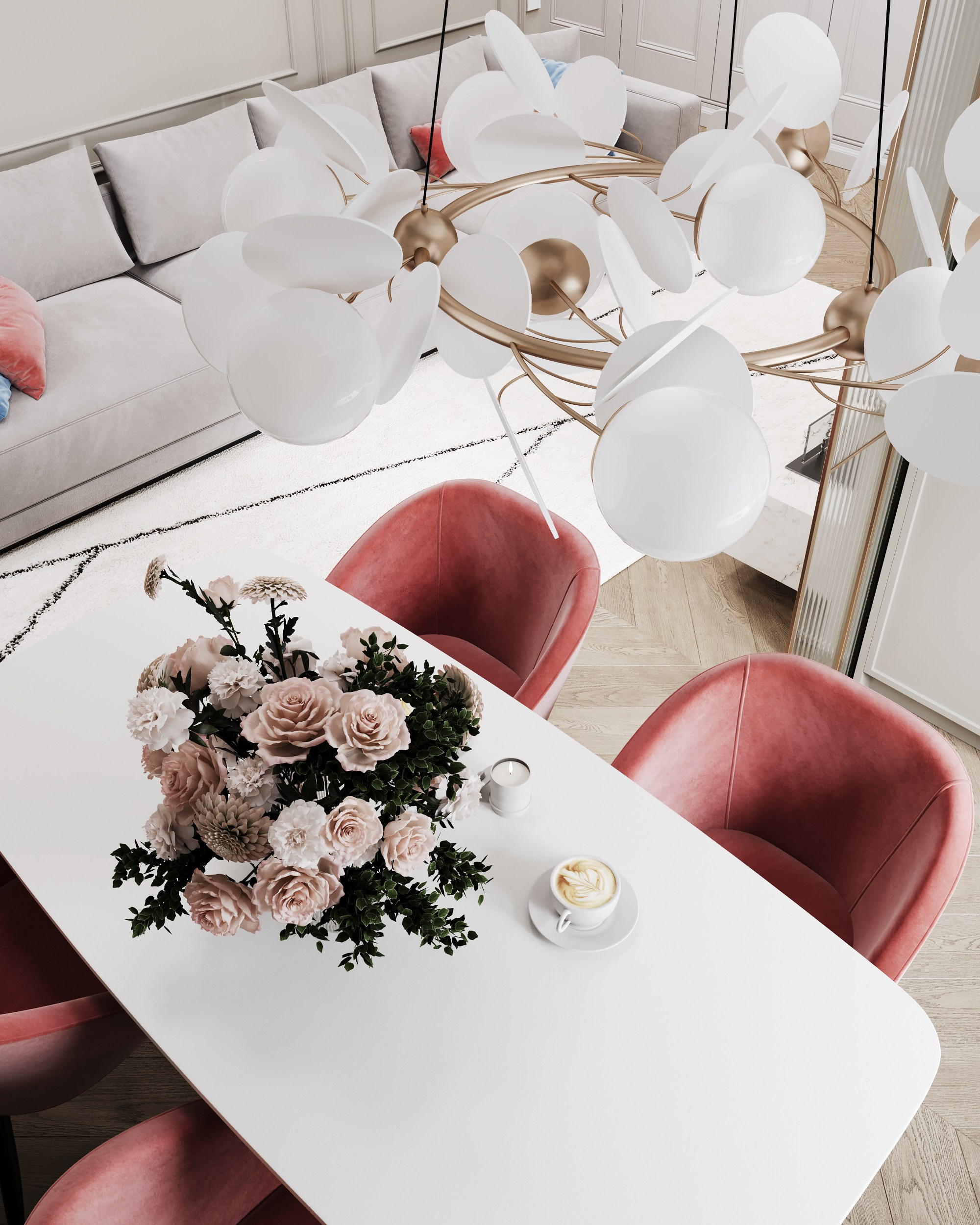 Color Classic. Дизайн интерьера | 3D визуализация | Миланская Марина