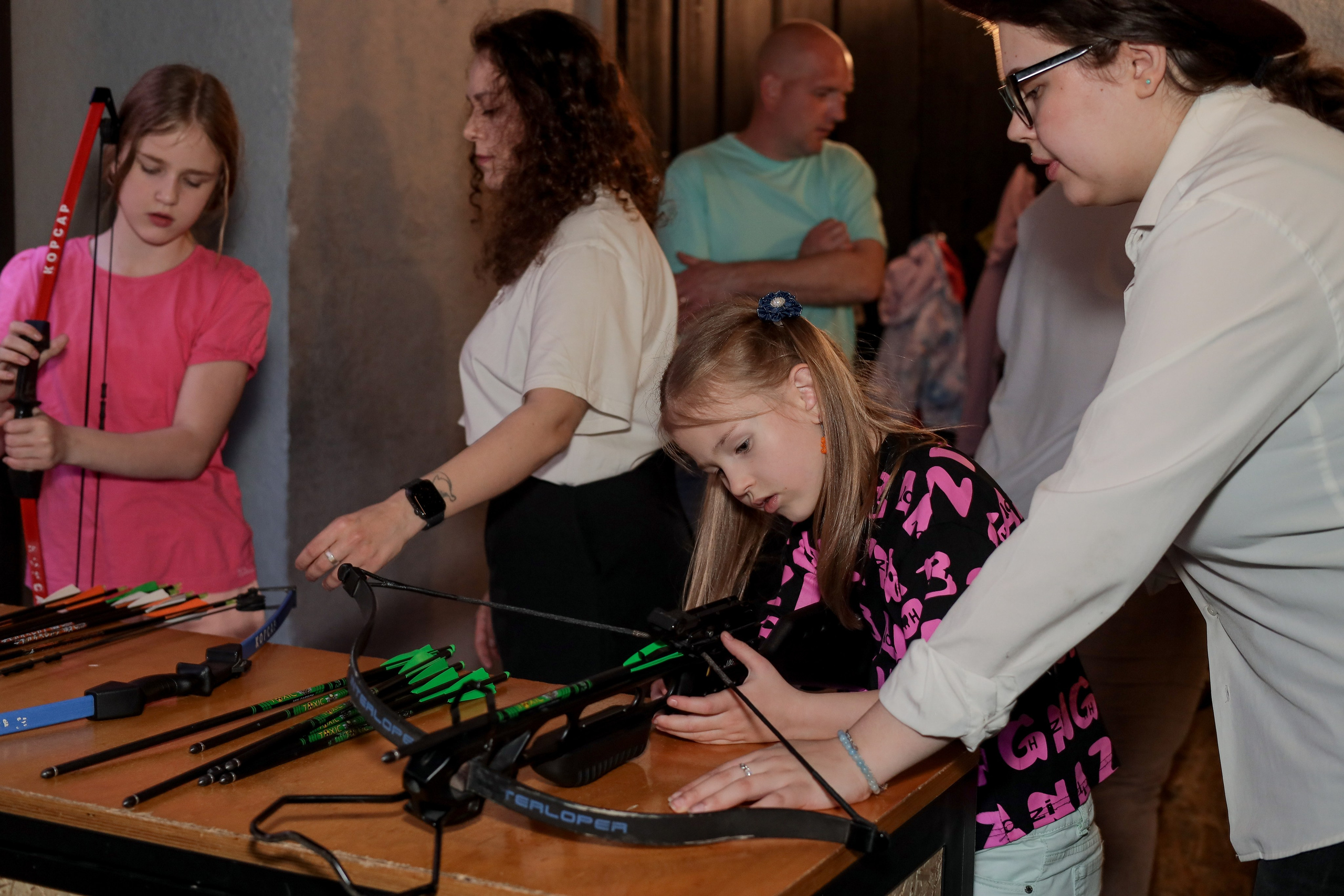 День рождение в стрелковом клубе. Фотограф Надршина Лилия