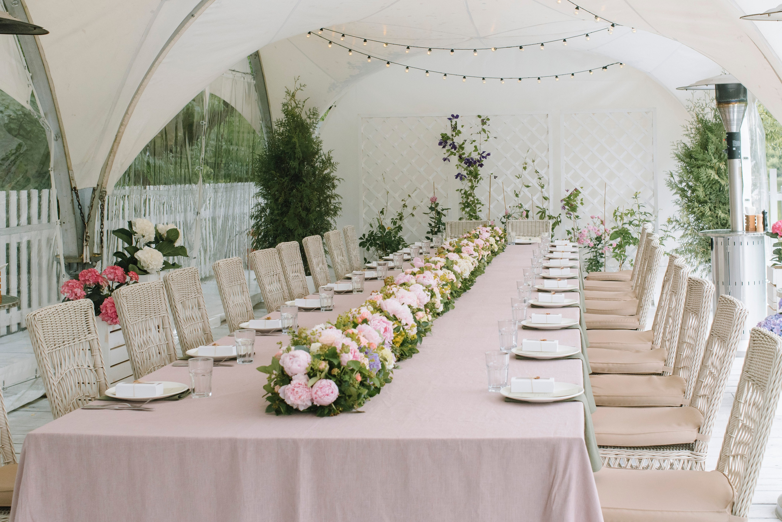 Ресторан Причал. Оформление свадеб, декор свадеб Вера Маркова, Москва