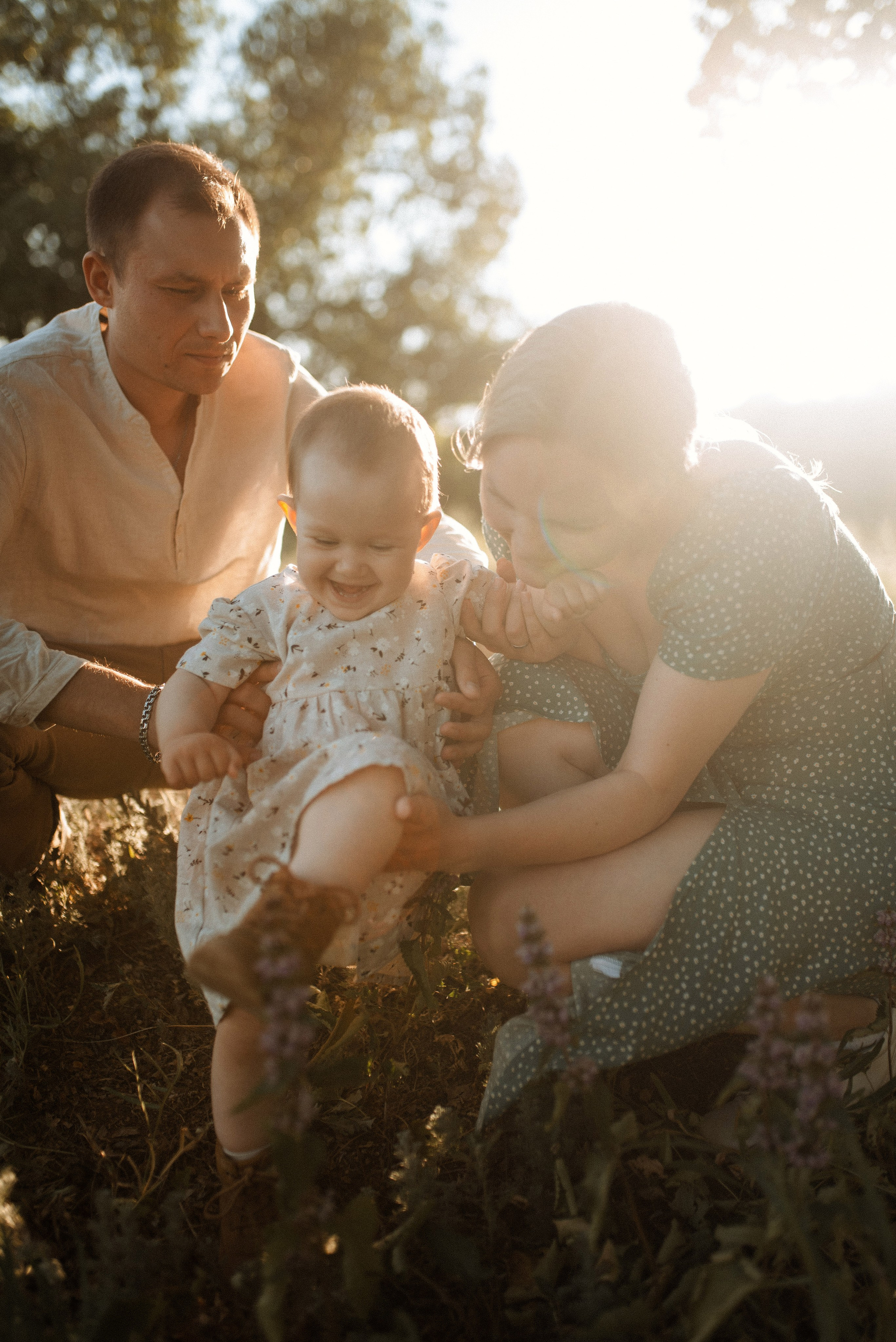 Трое в поле, не считая собаки. Семейный документальный фотограф в Волгограде Мариэта Додина