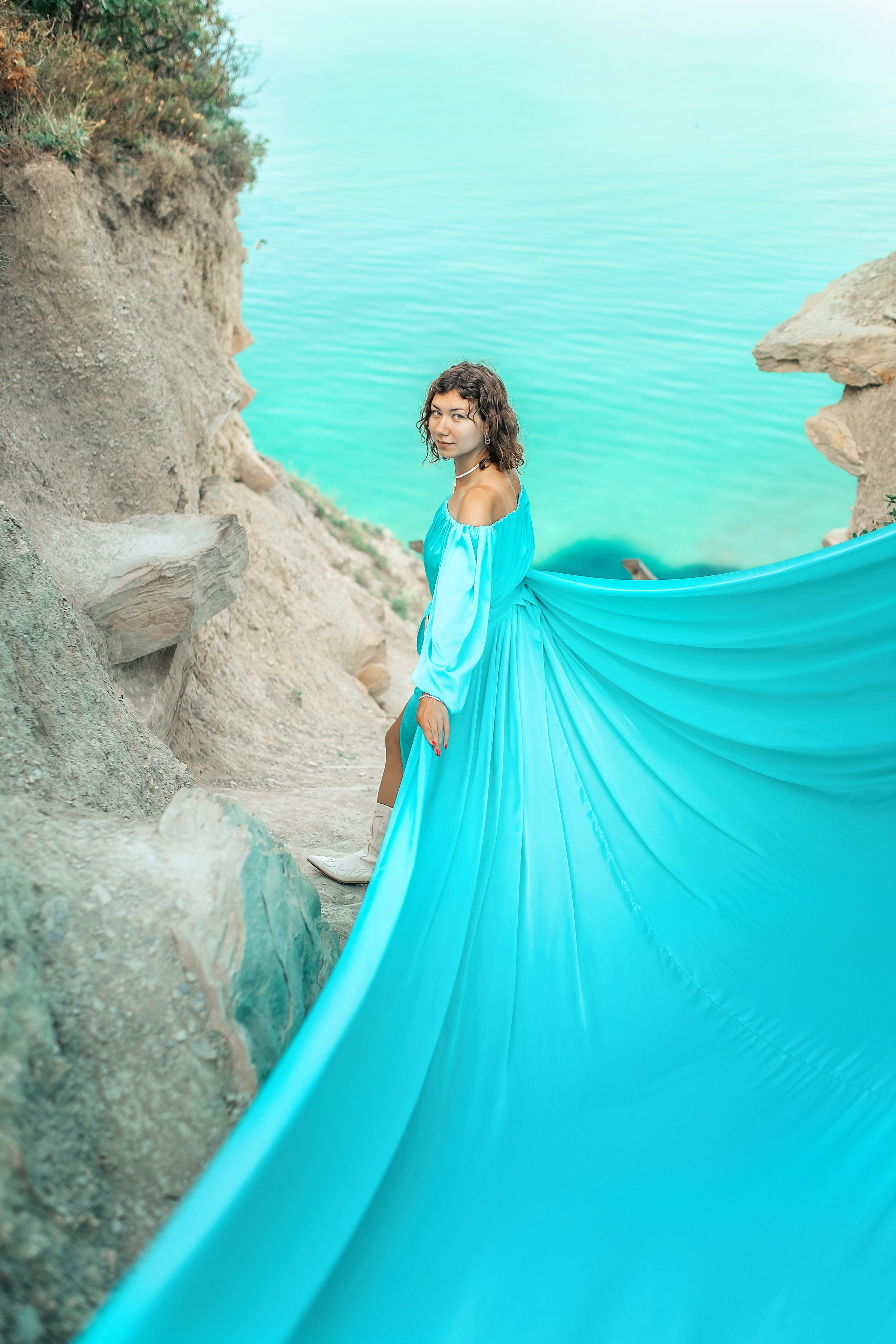 Летящие платья. Художественный фотограф Анапа Александра Долбикова