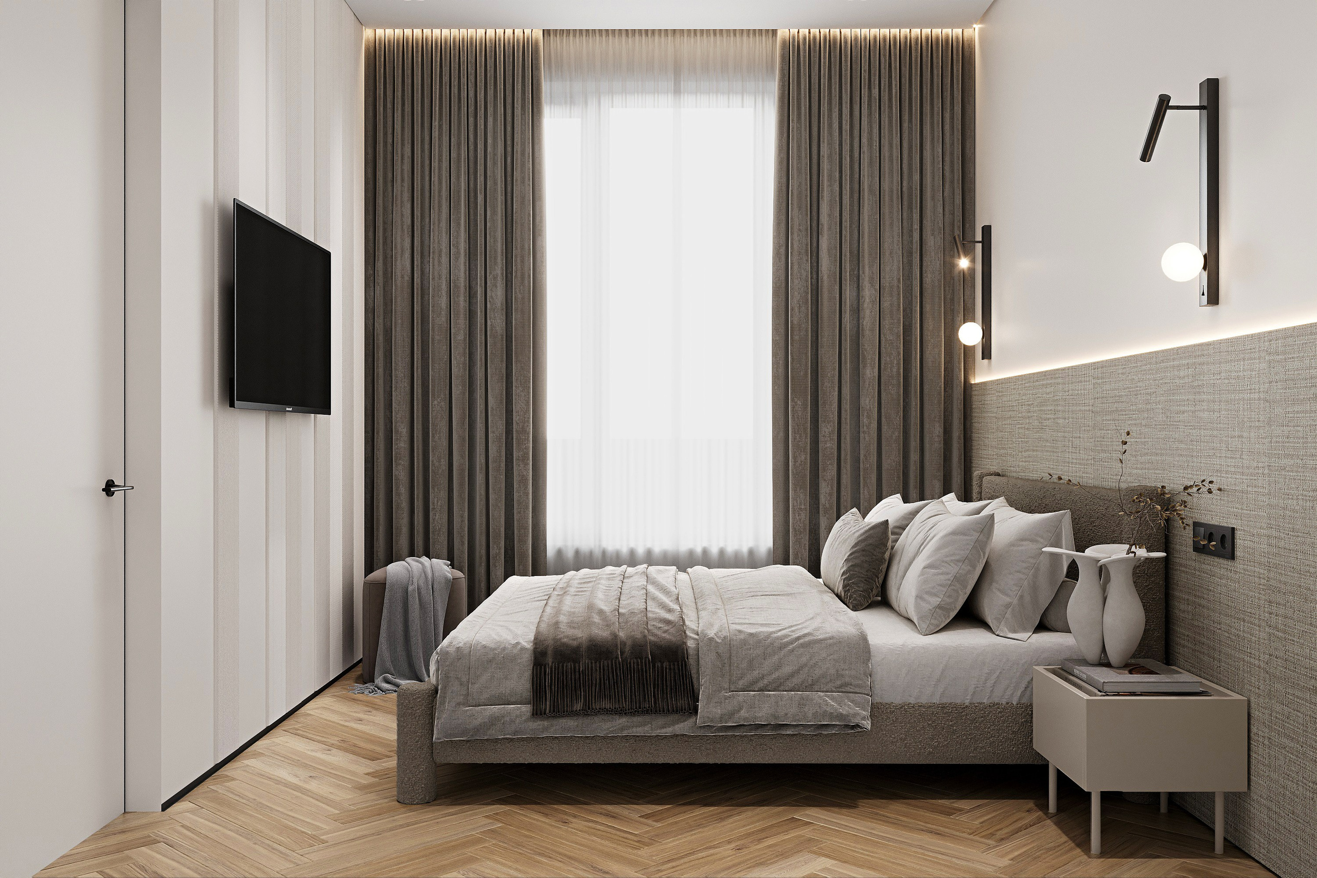 ЖК MYPRIORITY Басманный, 39 м² | МОСКВА. Design interior-Samsonyan R