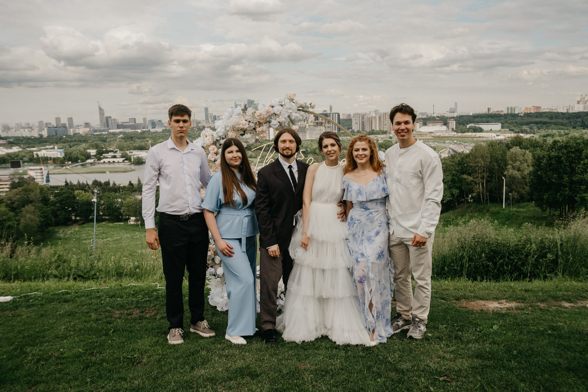 На высоте. Свадебный фотограф Александра Тюлякова