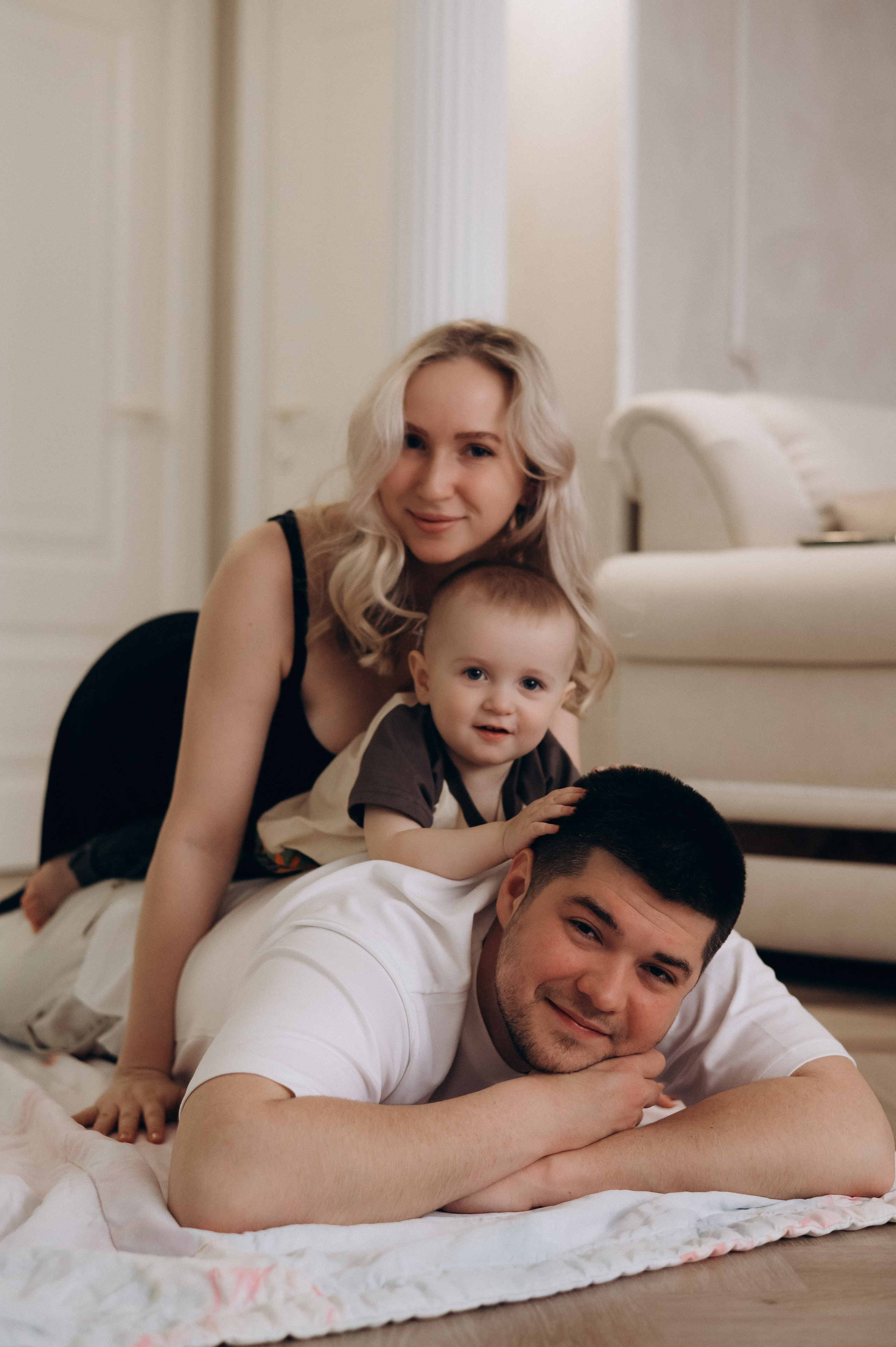 Семья Грехневых (домашняя). Фотограф в Иркутске