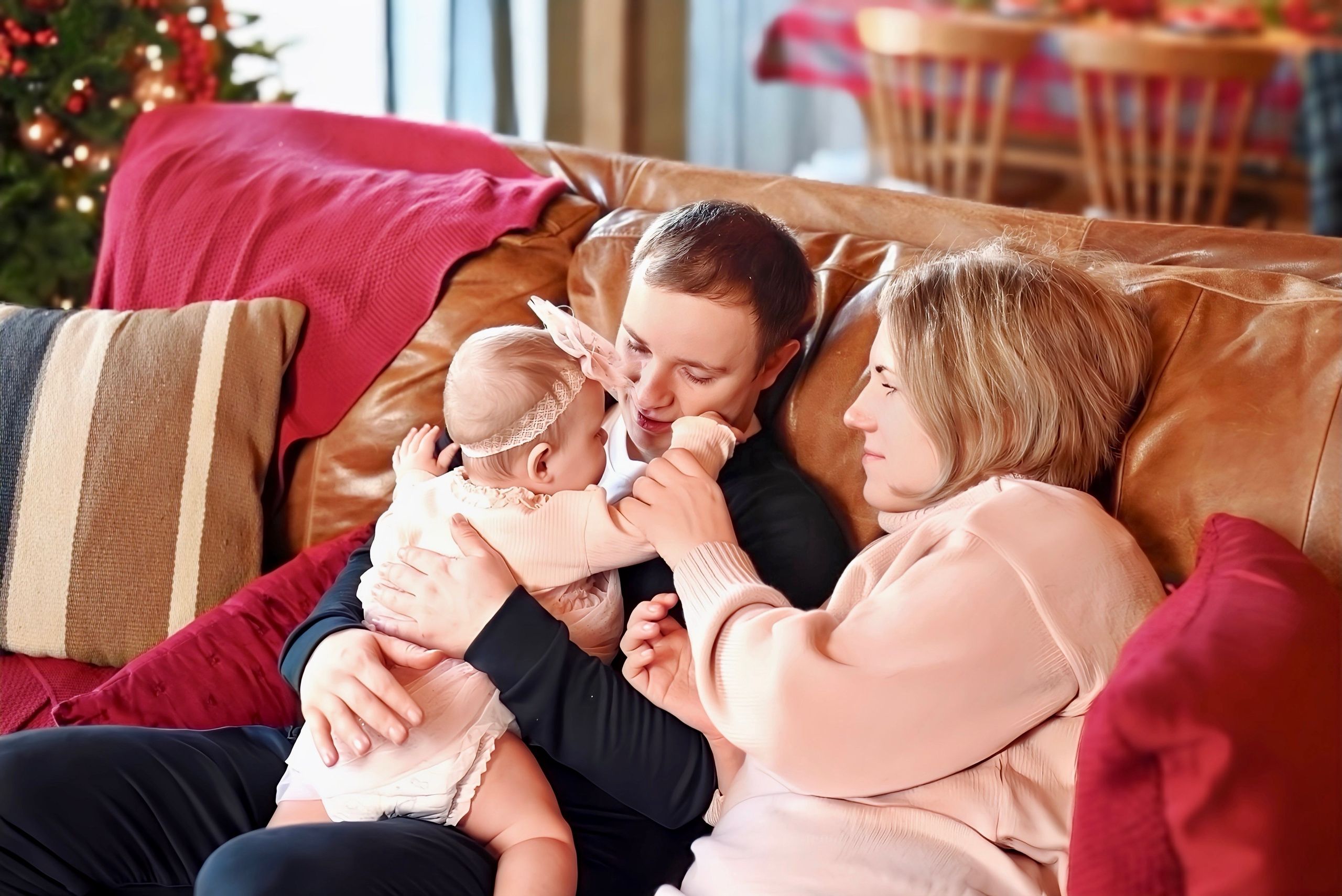 Максим с семьей. Семейный и детский фотограф Москва