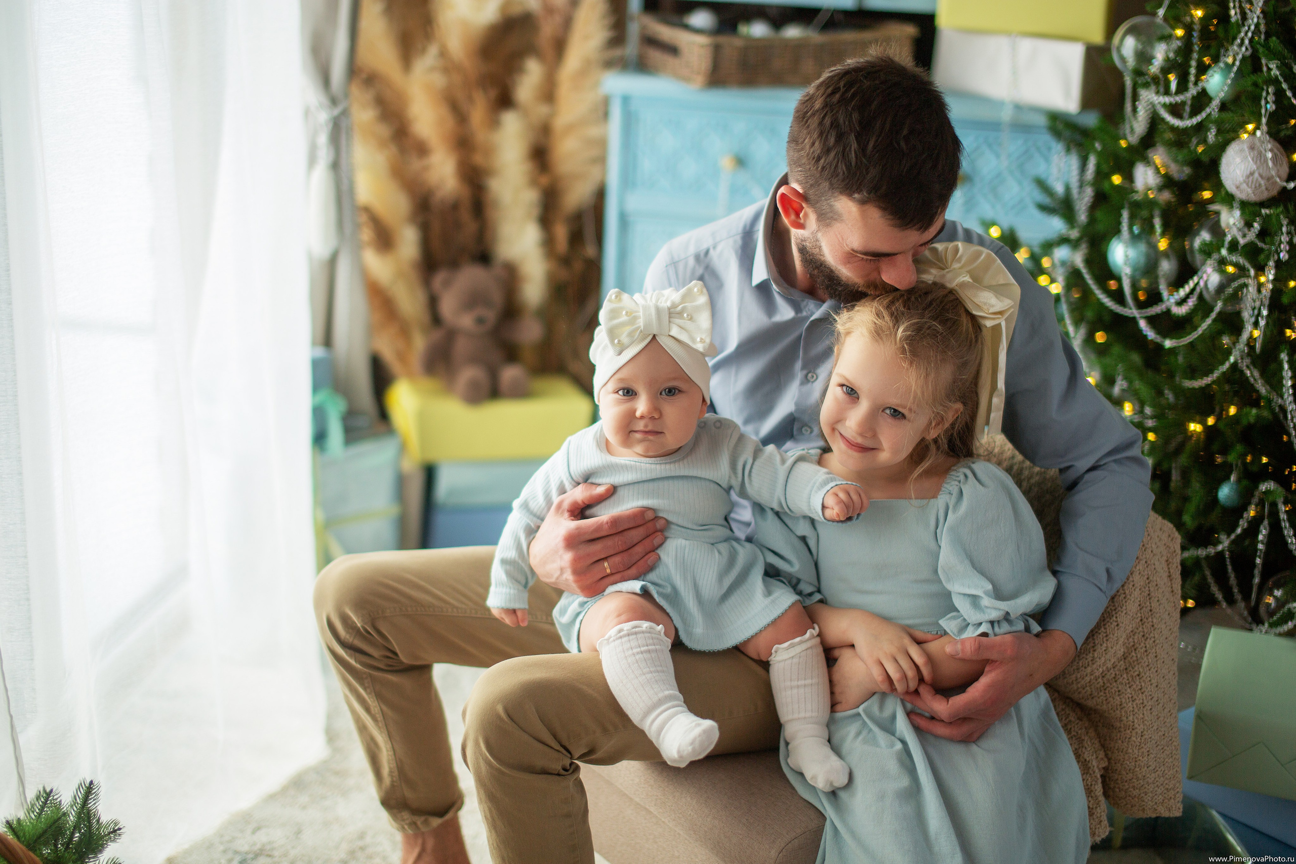 Новогодняя история: Ариана и Амелия. Семейный и детский фотограф в Петрозаводске