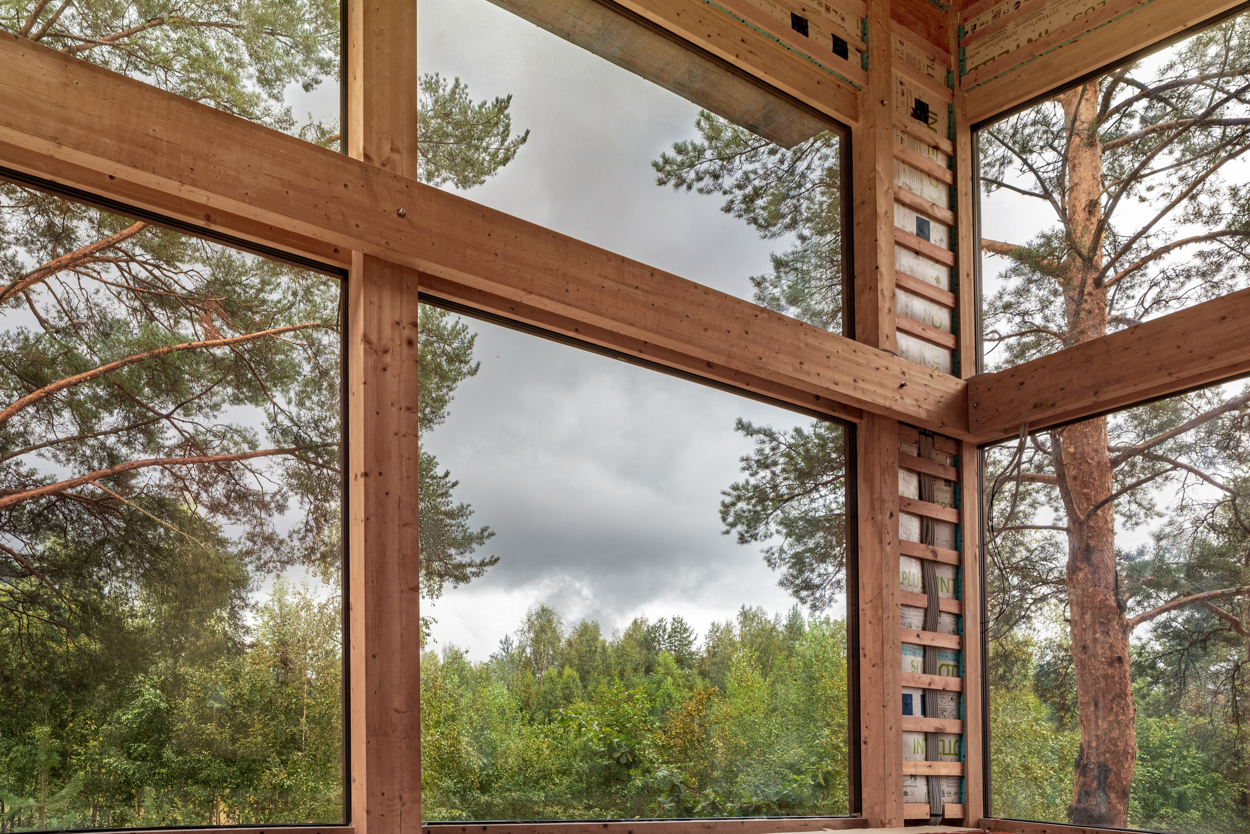 В процессе строительства. Фотограф Андрей Петрухин Москва