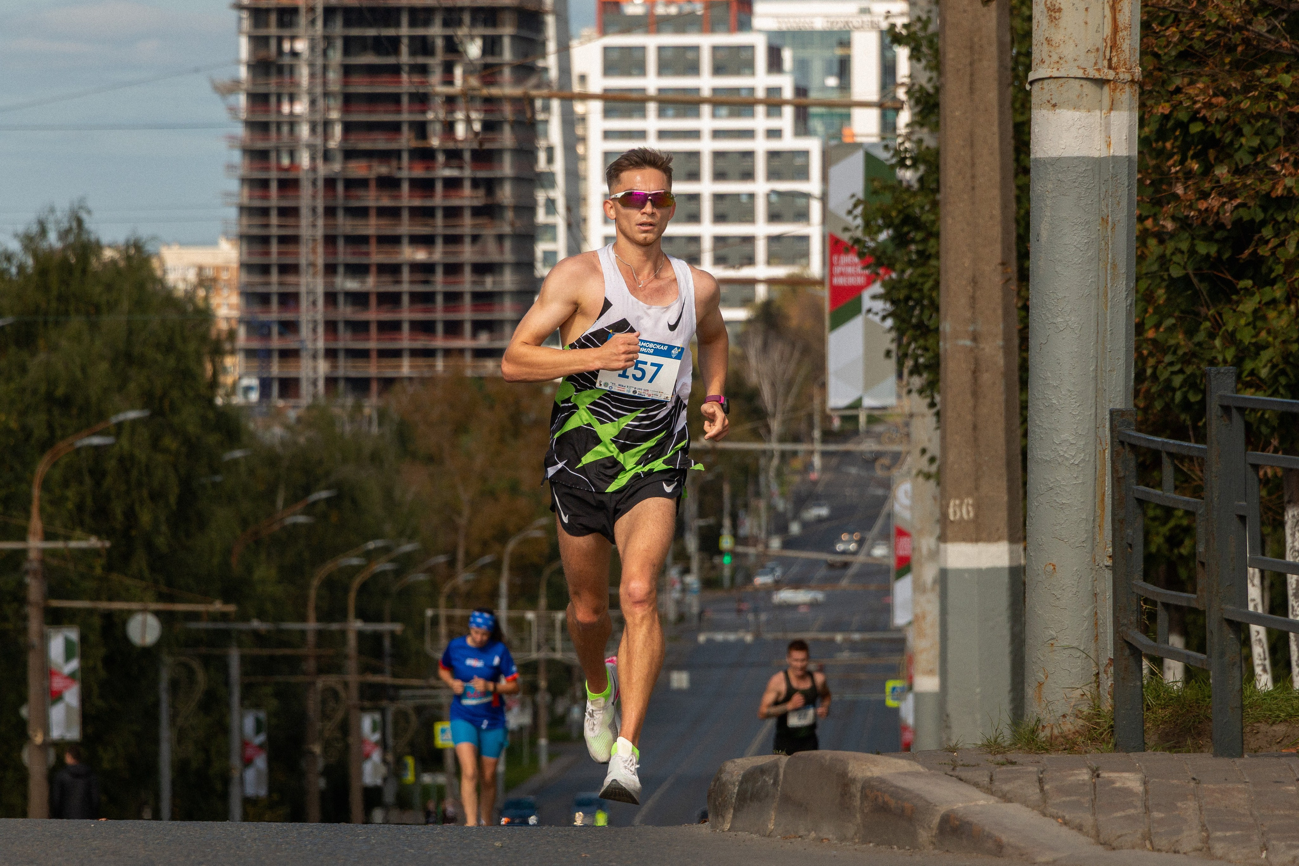 Динамовская миля 2025. Олег Романов. Мастер фото по спорту