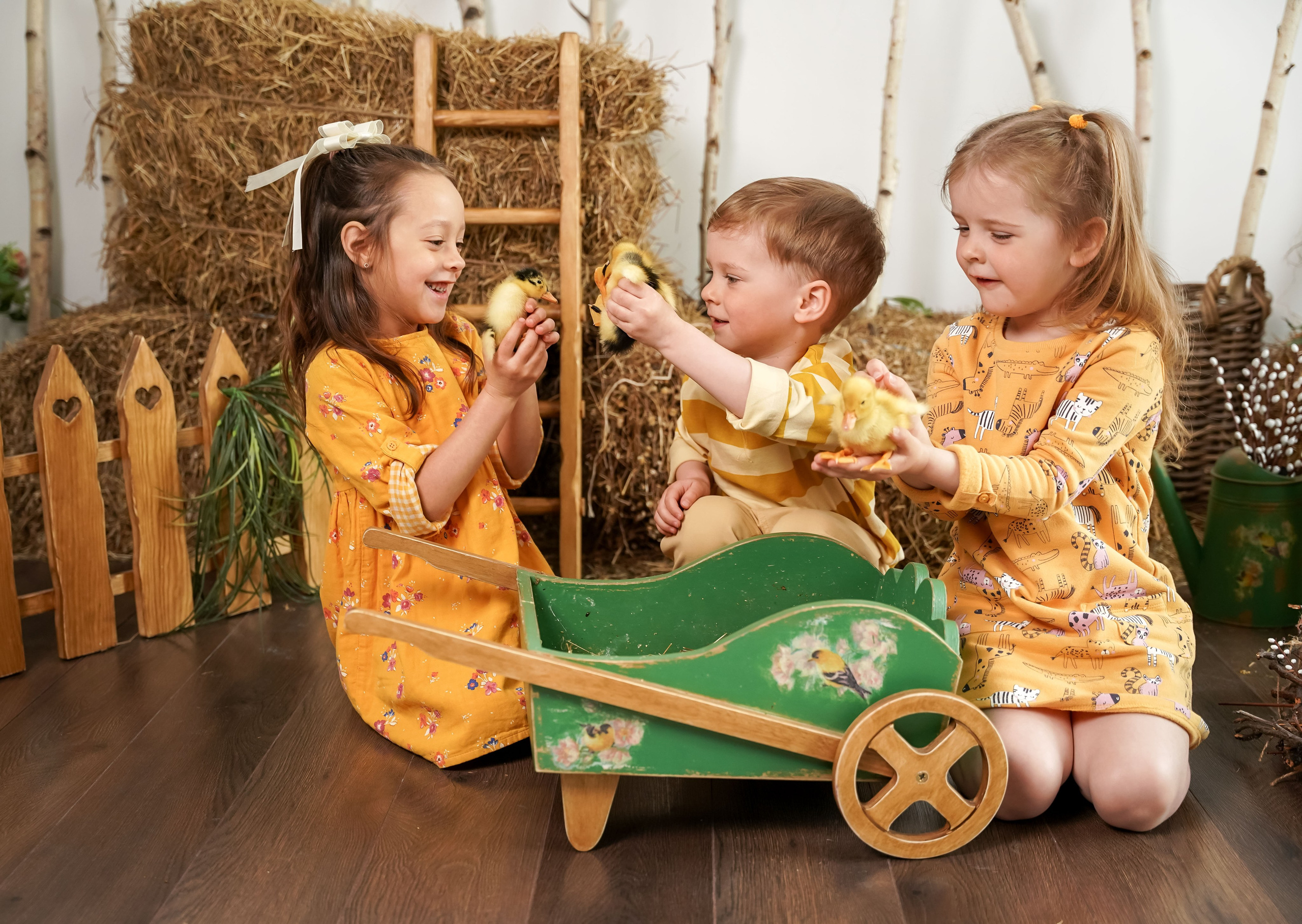 ПРОЕКТ «ПАСХАЛЬНЫЙ» С УТЯТАМИ. Фотограф в Ялте Инна Найден. Детский и семейный фотограф