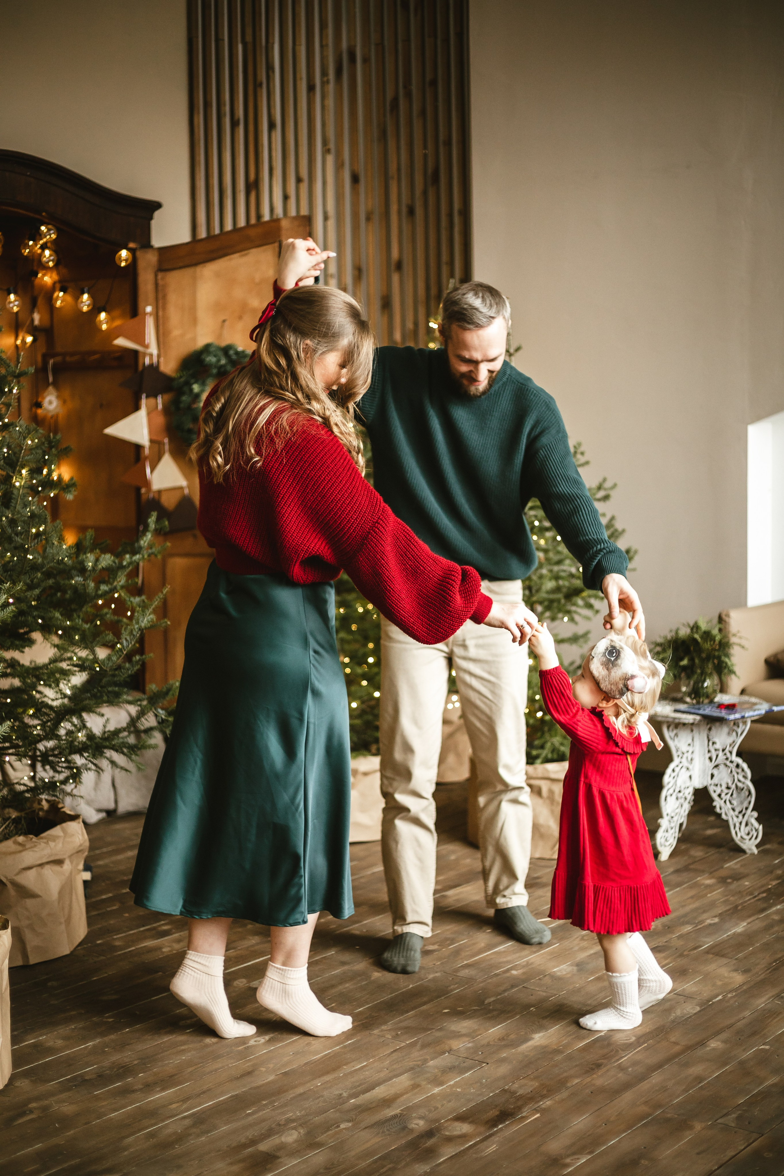 Семейная/Новогодняя съемка. Фотограф Ксения Белая