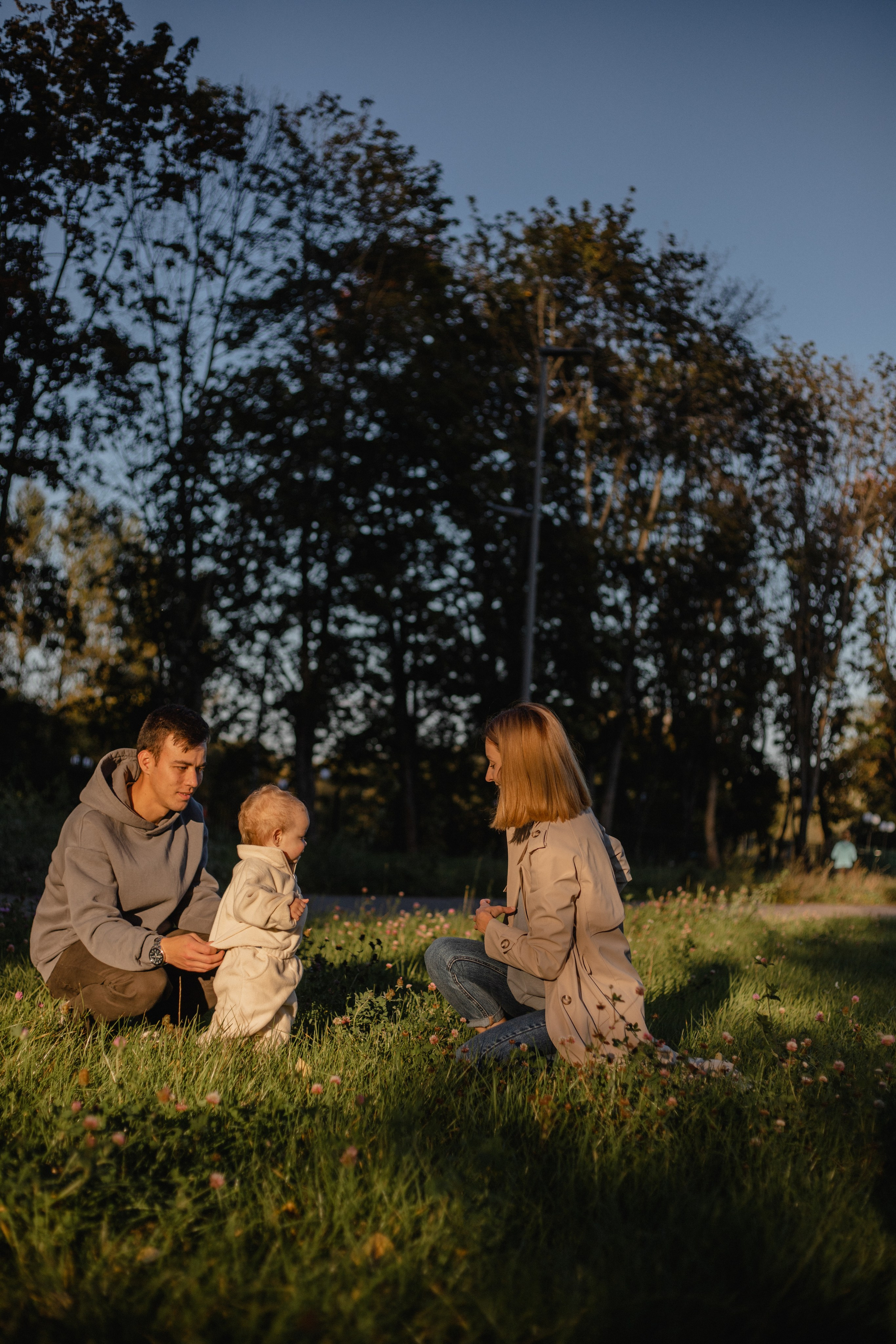 Семейная прогулка в парке