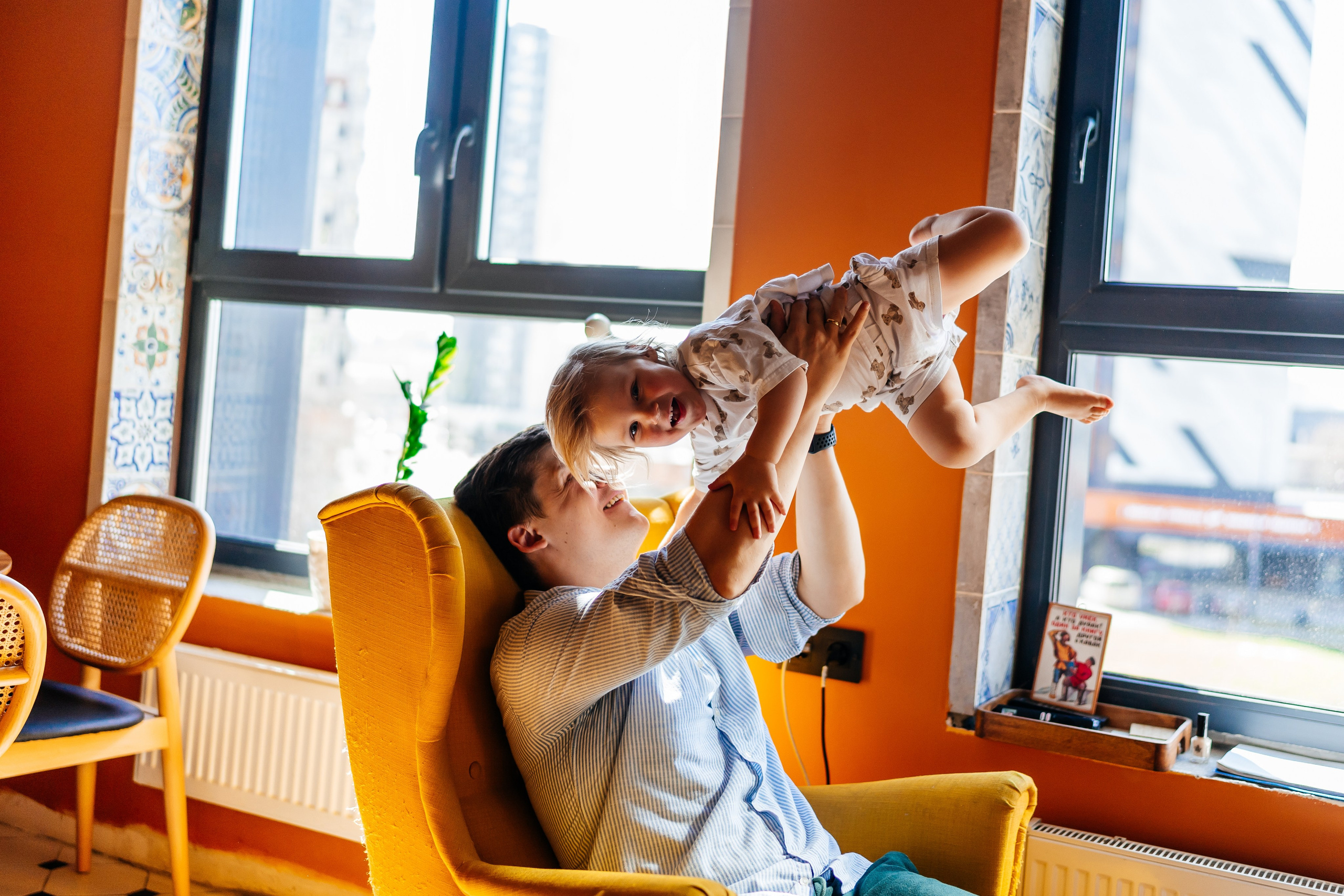 Сергей, Кристина и малышка Нина. Семейный фотограф в Москве Ирина Жур