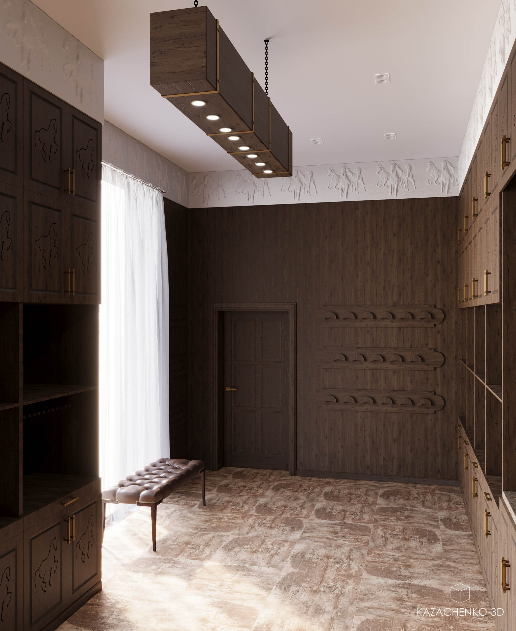 Конный клуб — COUNTY. 3D-визуализатор Роман Казаченко
