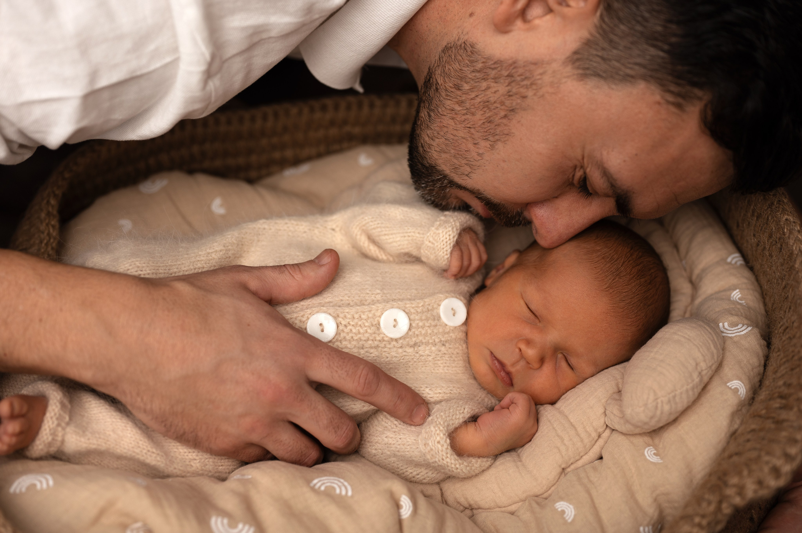 Максим 8 дней. Фотограф новорождённых Ольга Ушакова Москва