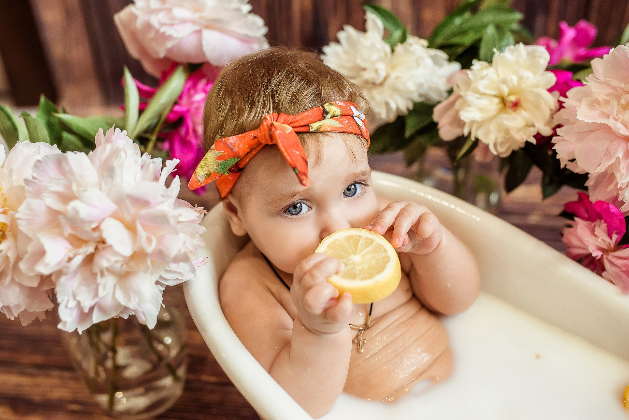 Детские молочные ванночки. Меркулова Ольга фотограф Воронеж