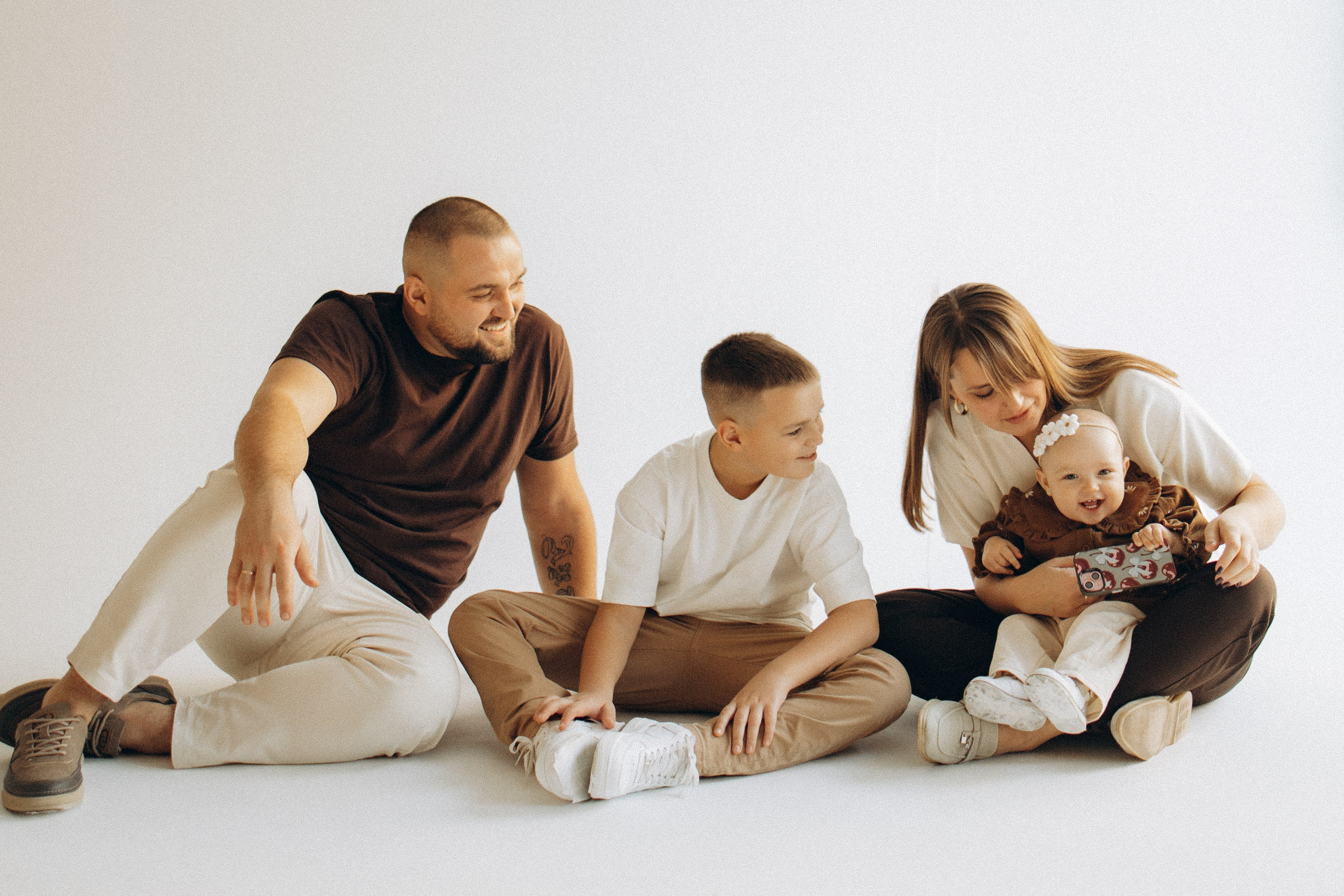 Первый годик Лизы. Семейный фотограф в Москве Анастасия Шалда
