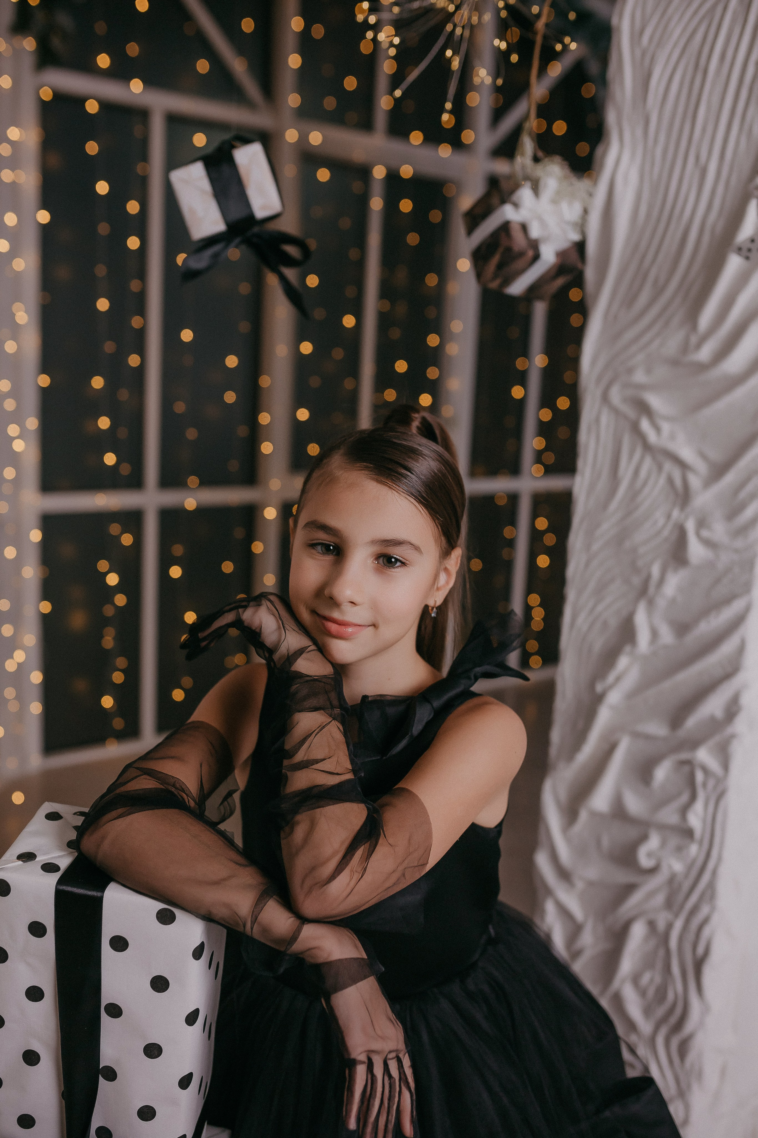 Девочки в чёрном. Семейный фотограф в Сургуте