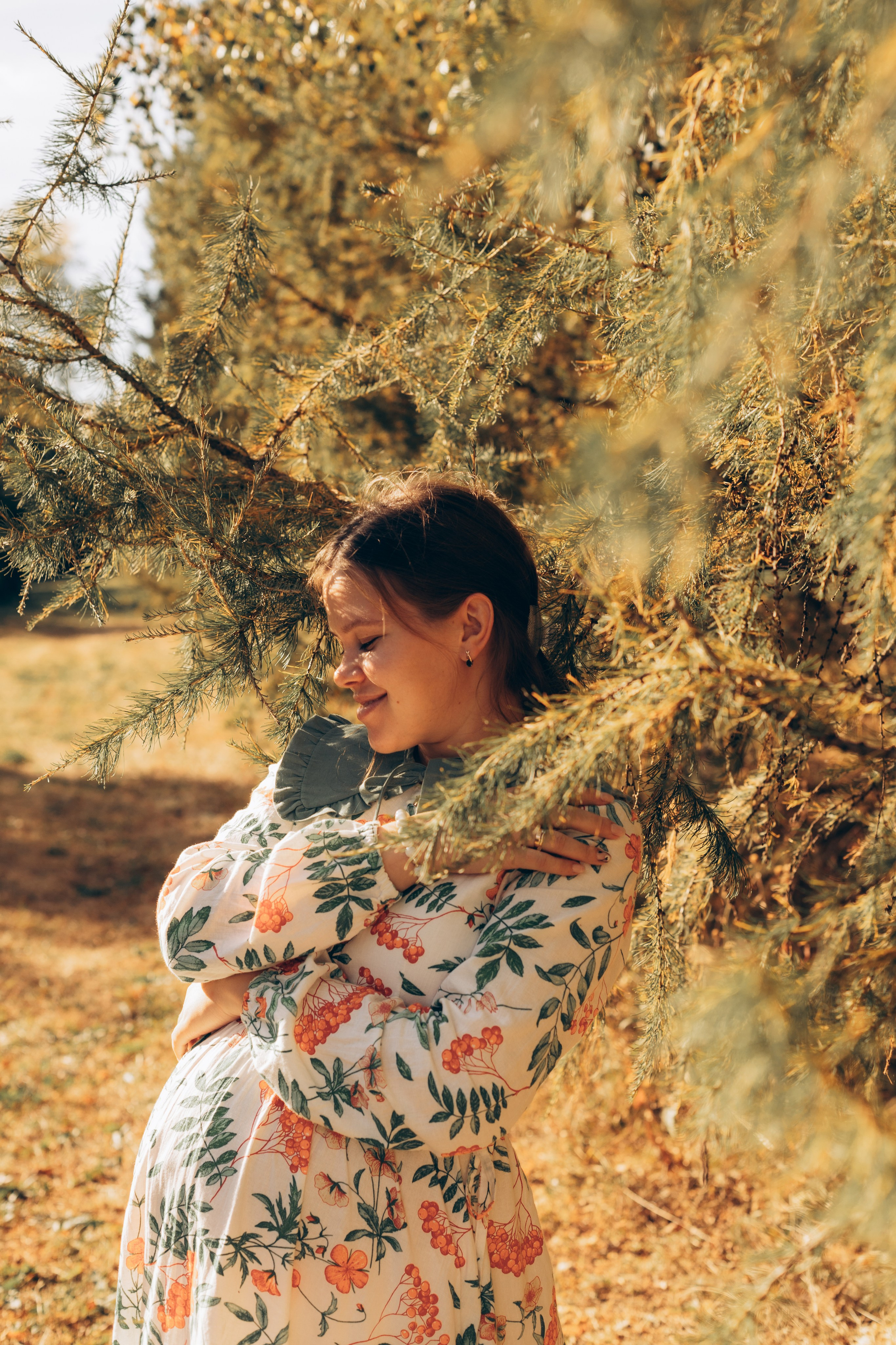 Осенняя беременность. Семейный фотограф Москва Наталия Осьмакова