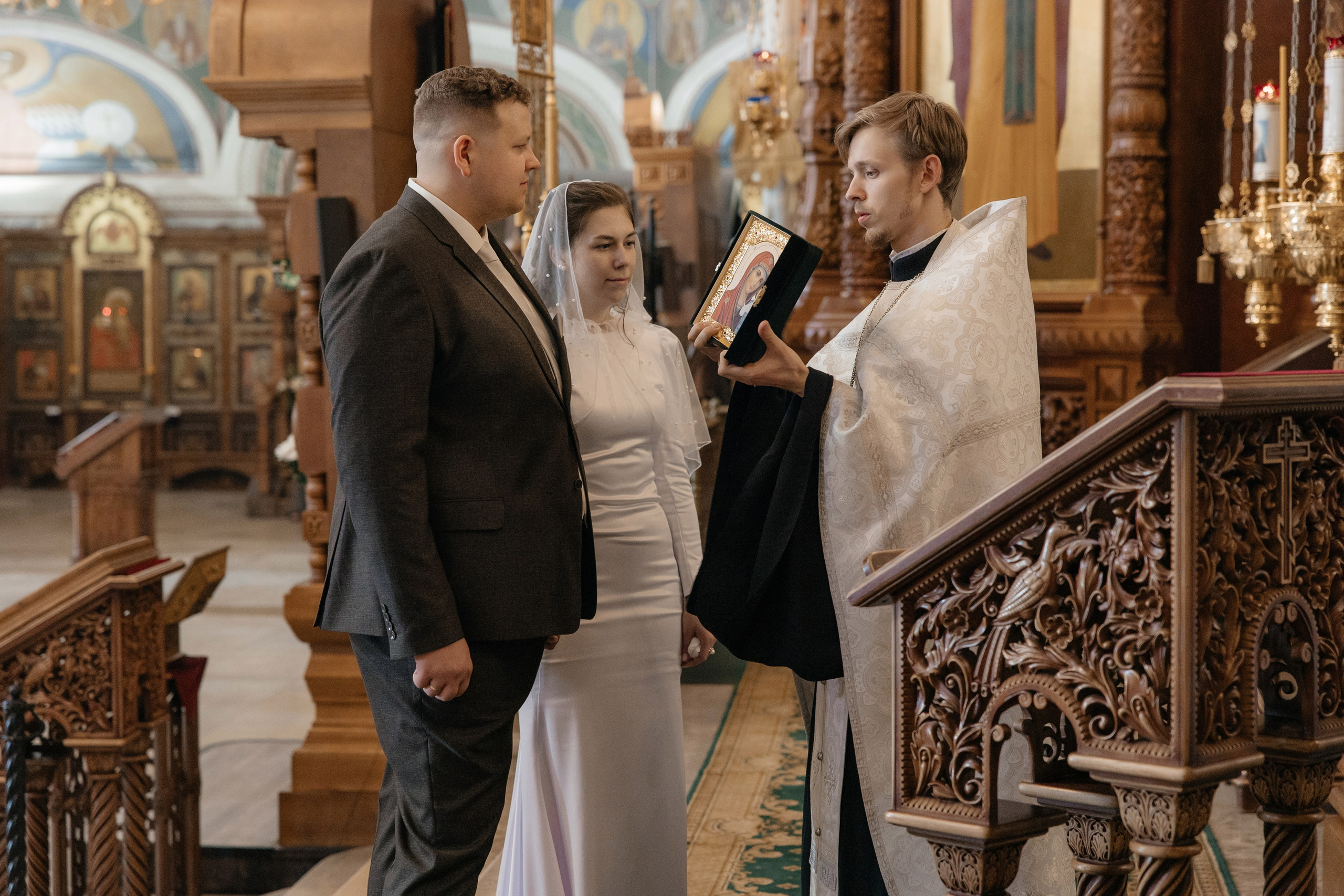 Венчание Юры и Арины. Свадебный и Репортажный фотограф Нижний Новгород Москва Ежов Иван