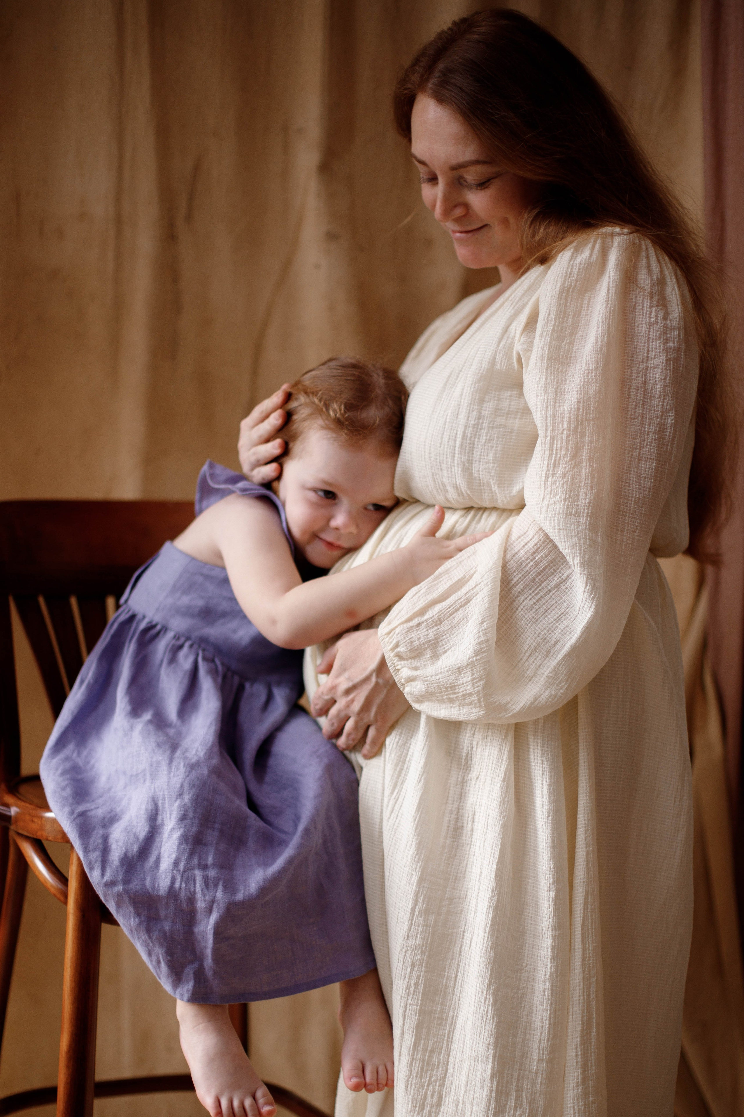 Малышка Лия и утята. Семейный фотограф Москва Ирина Малышева