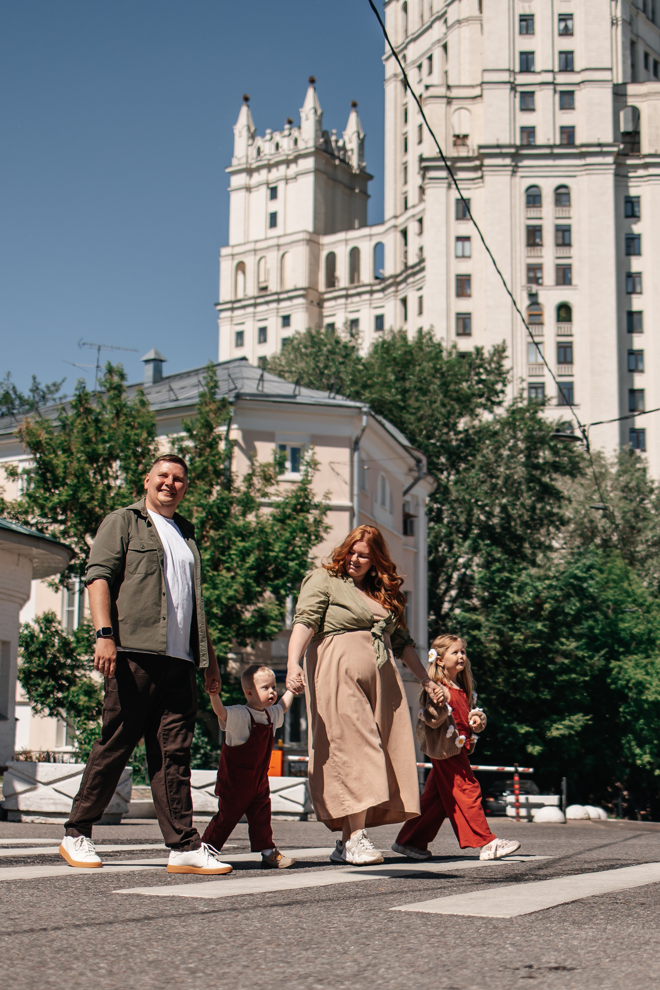Летняя прогулка по Москве. Семейный, женский фотограф Москве Лиза Лутцева