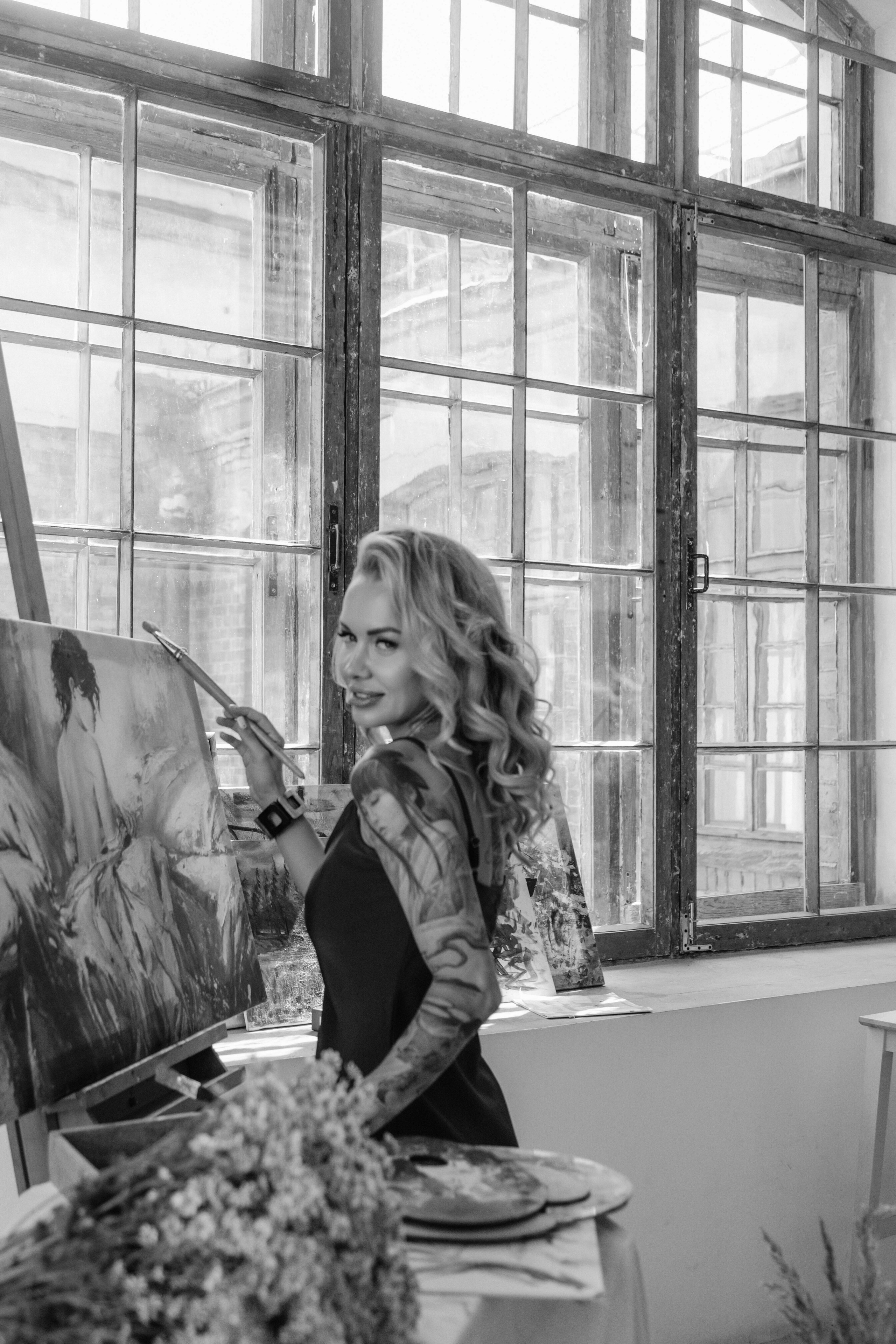 Олеся. Фотосессия на улице и в студии. Фотограф Ксения Третьякова, Санкт-Петербург