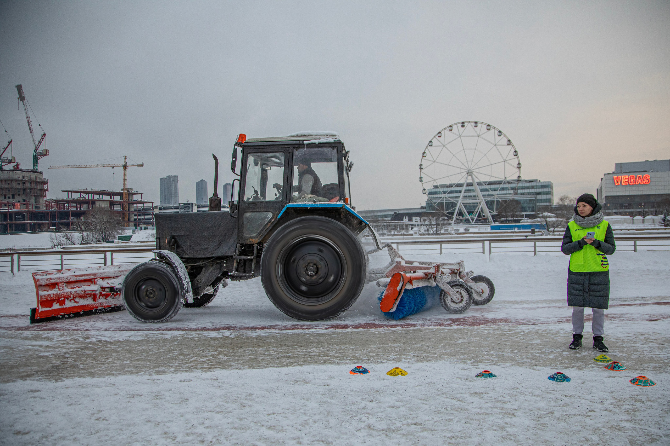 5 вёрст Живописная набережная, 45 забег, 27 января 2024 г. Фотограф Сергей Ловкий