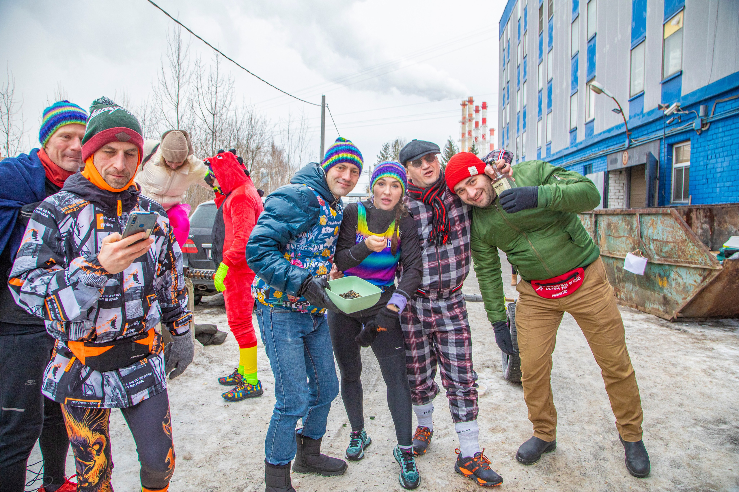 Марафон у дома, этап Химки 22.12.24. Фотограф Сергей Ловкий